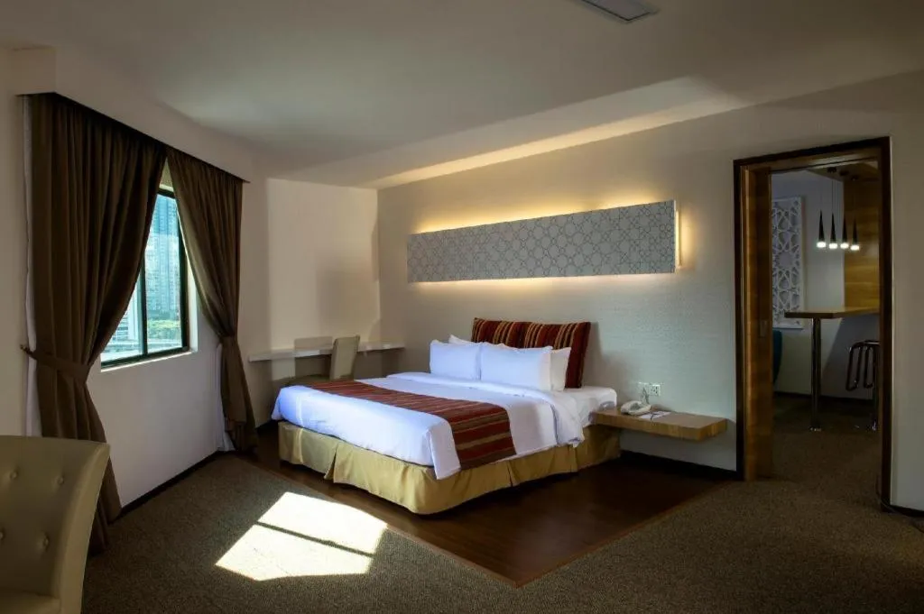 Bed in Grand Barakah Hotel