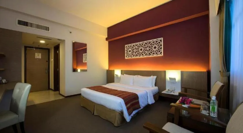 Bed in Grand Barakah Hotel
