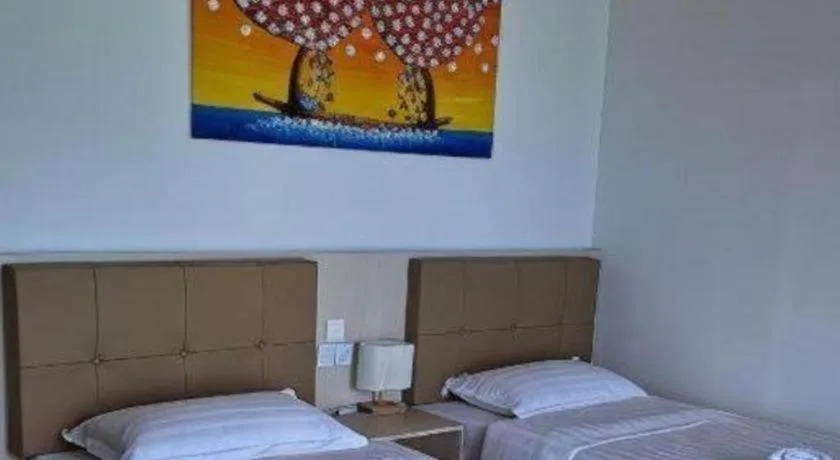 Bed in Sand Bay Resort Semporna