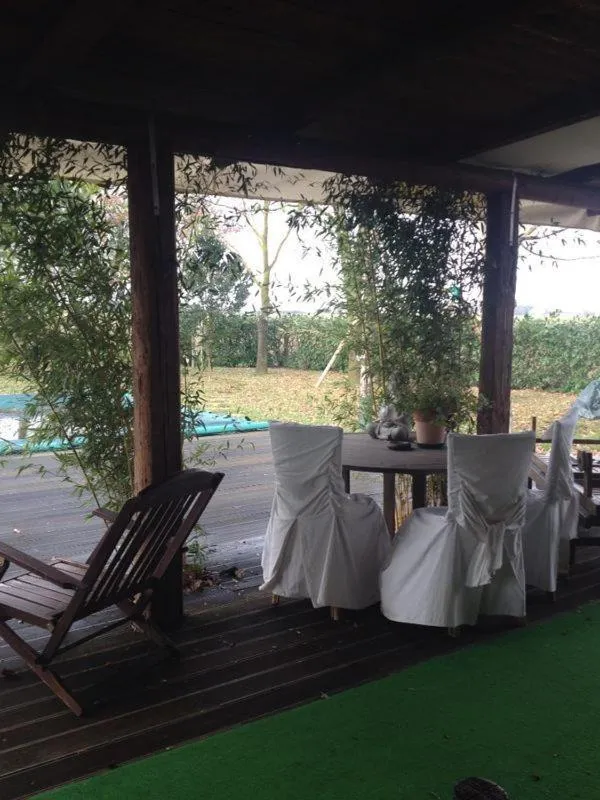 Patio in B&B Abracadabra