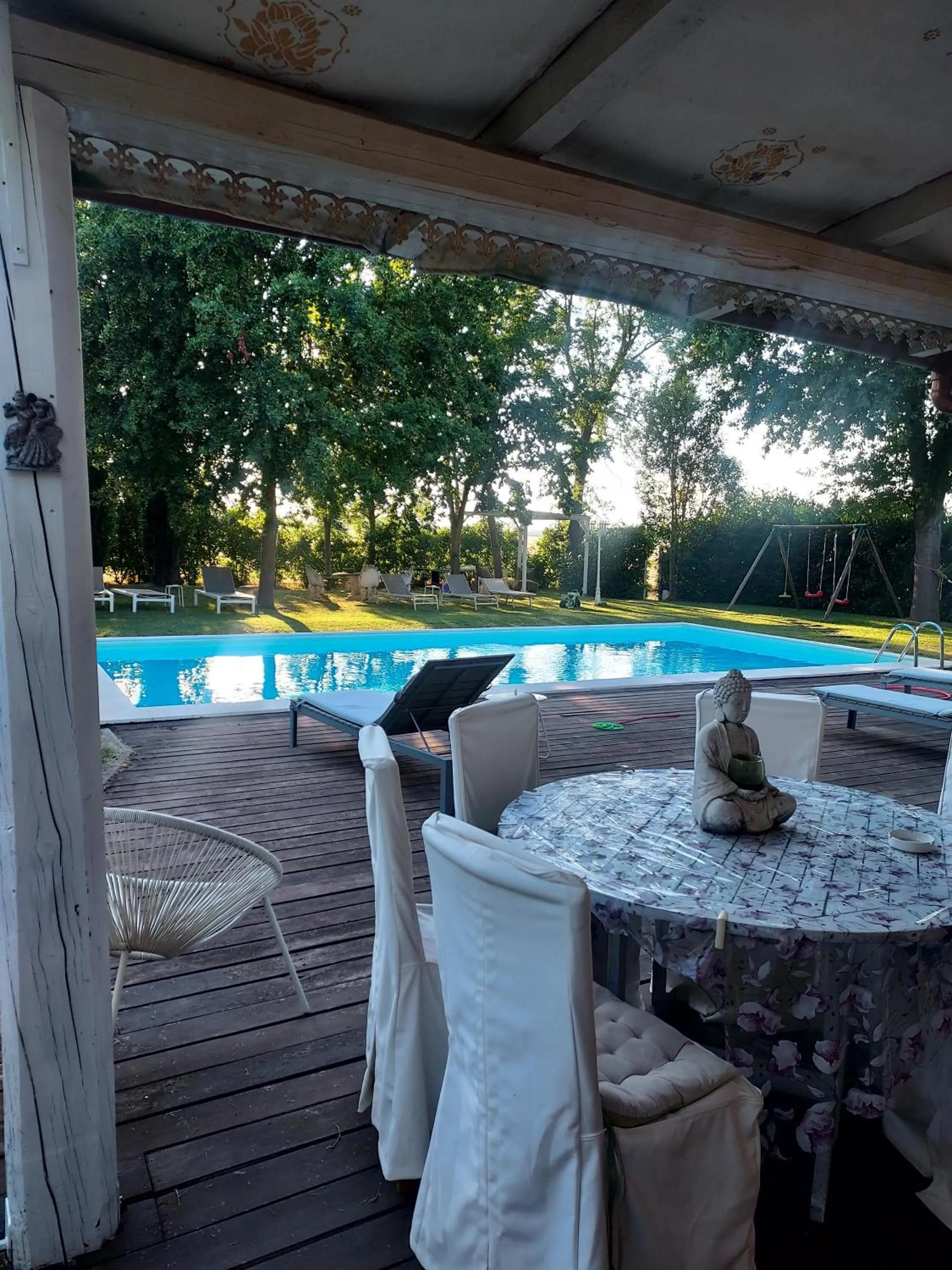 Swimming pool in B&B Abracadabra