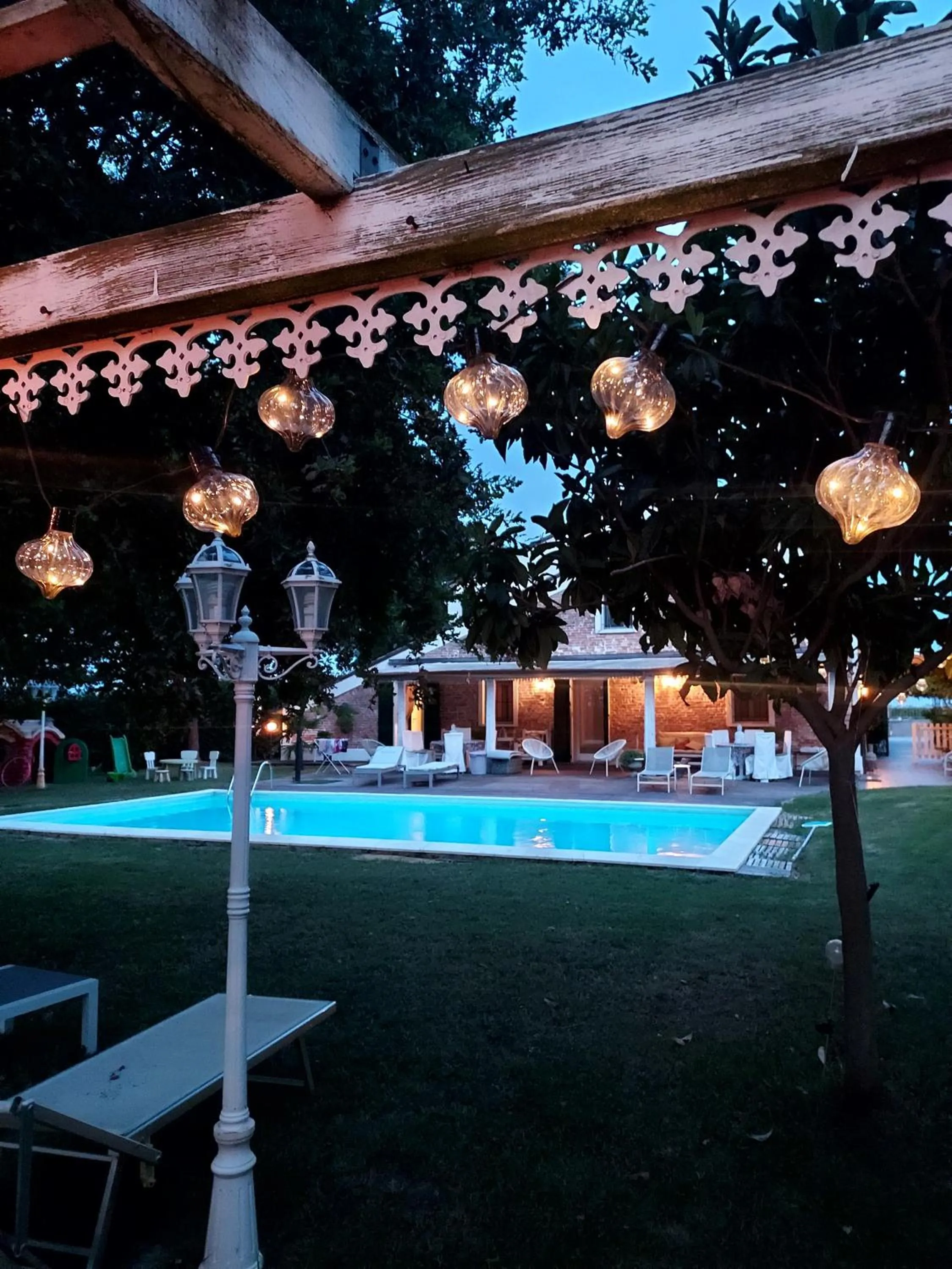 Garden in B&B Abracadabra