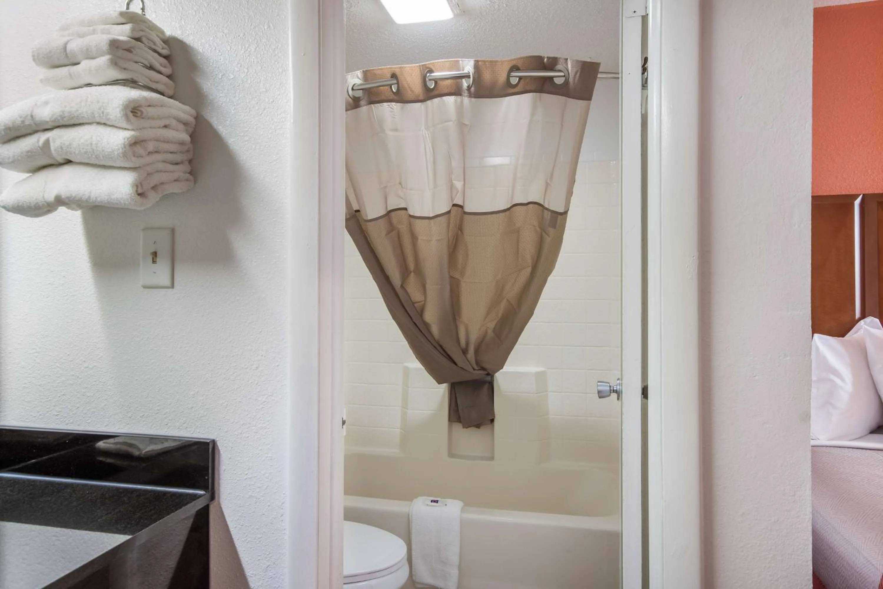 Toilet in Motel 6-Van Buren, AR I- 40