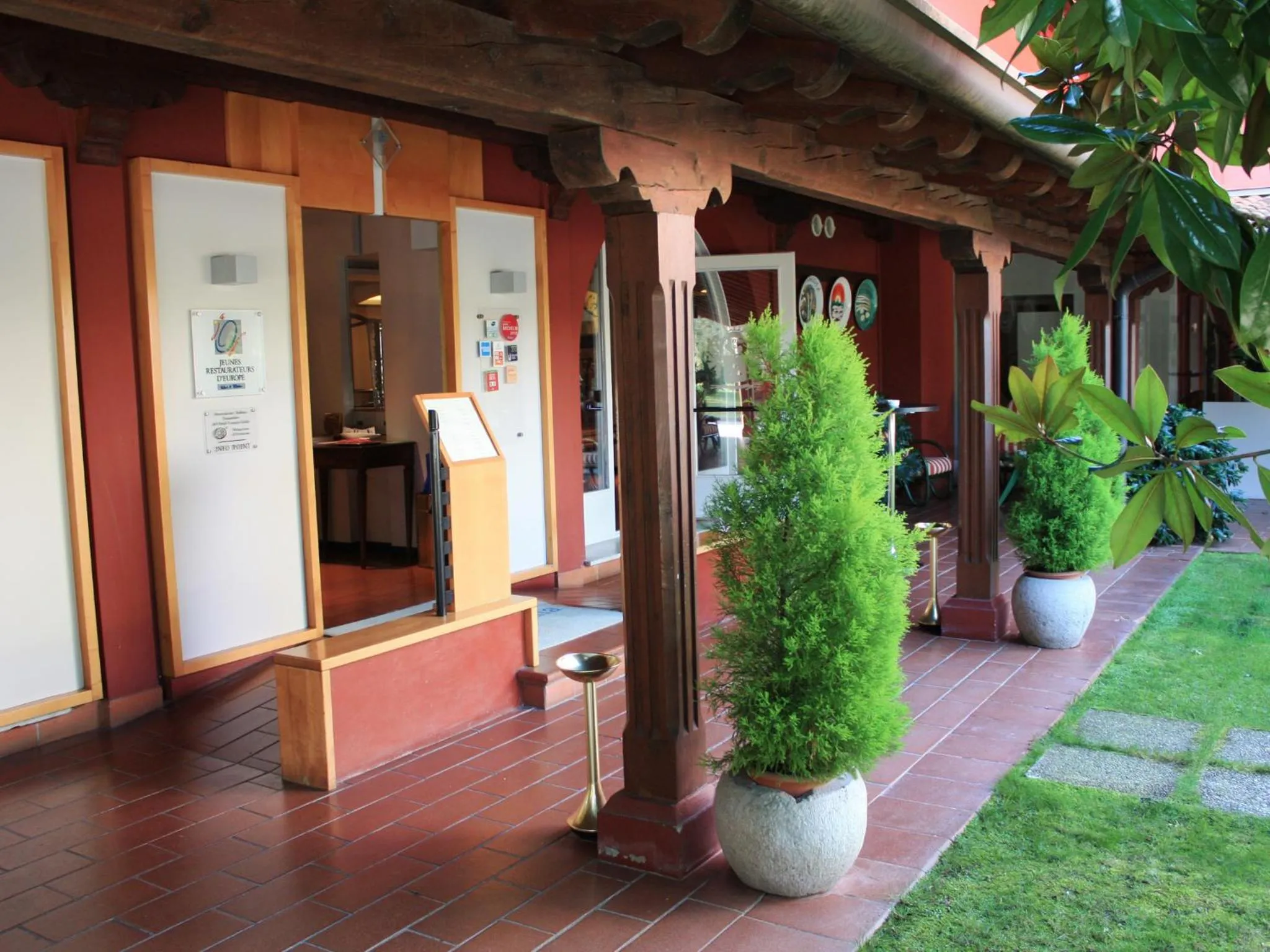 Facade/entrance in Hotel La Primula