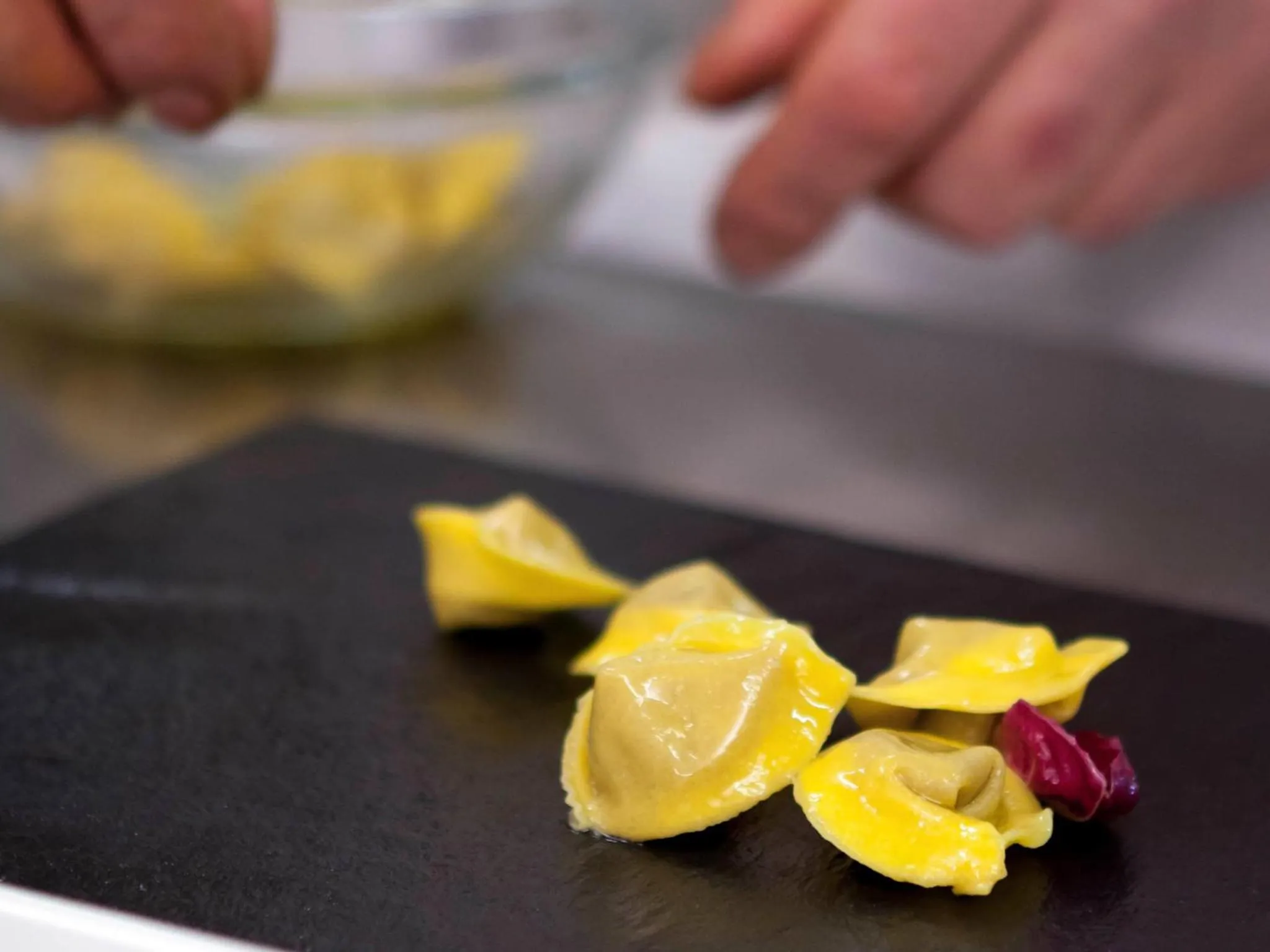 Food close-up in Hotel La Primula