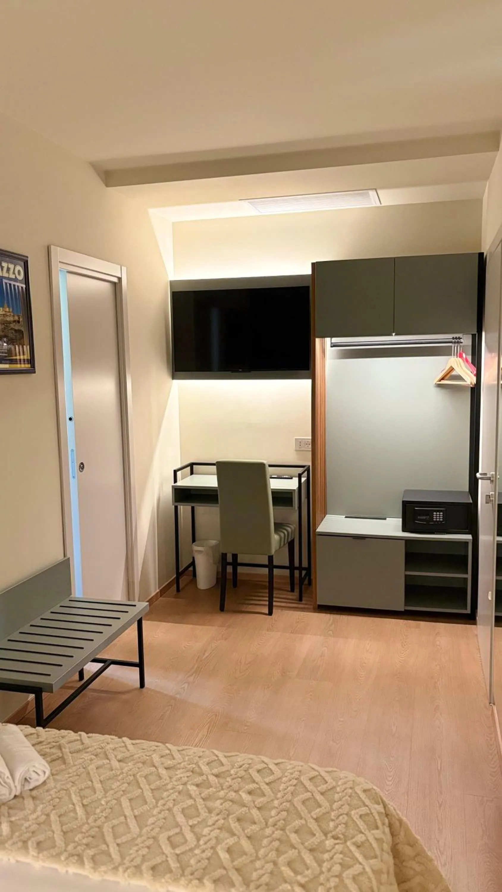 Bed in Hotel Milazzo Smart
