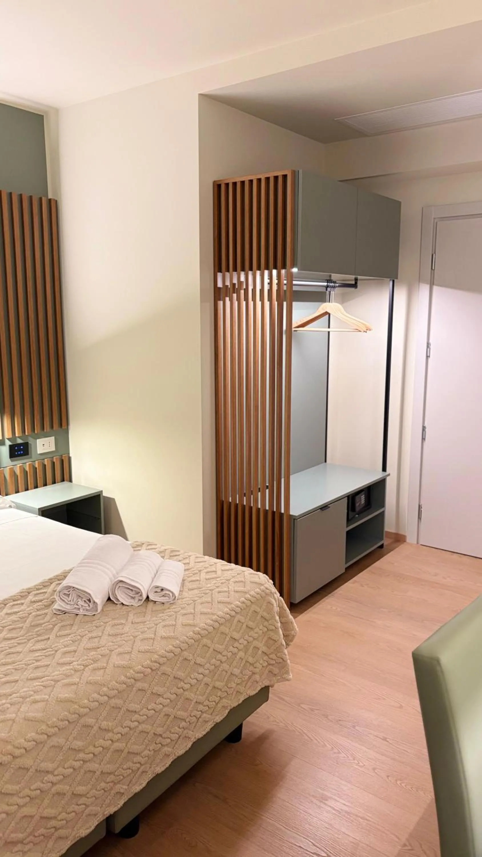 Bed in Hotel Milazzo Smart