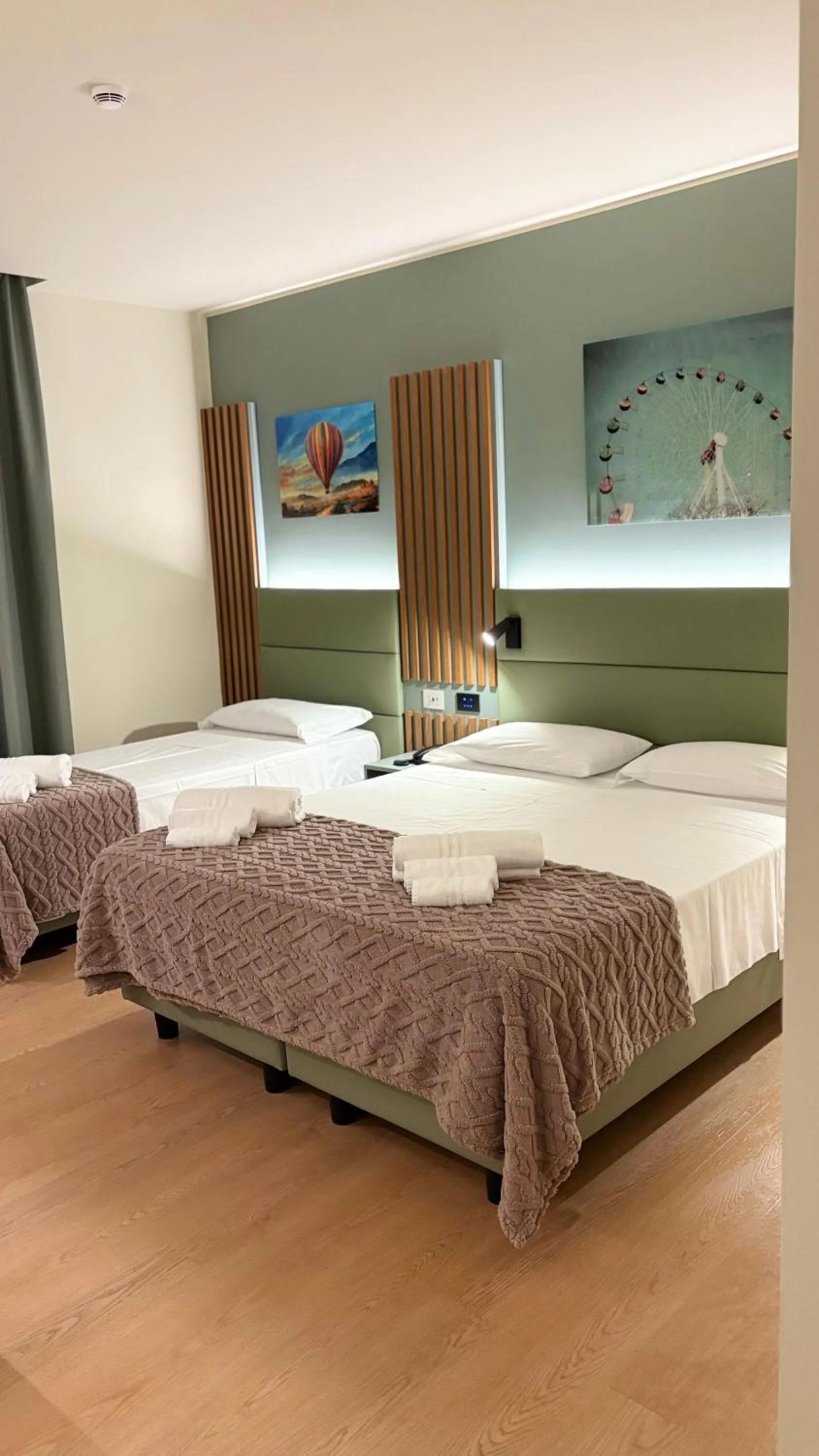 Bed in Hotel Milazzo Smart