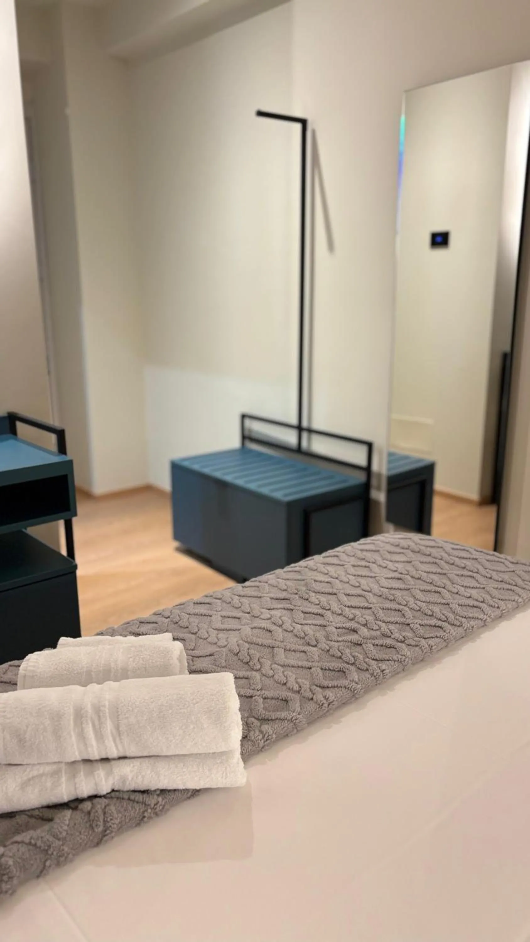 Bed in Hotel Milazzo Smart