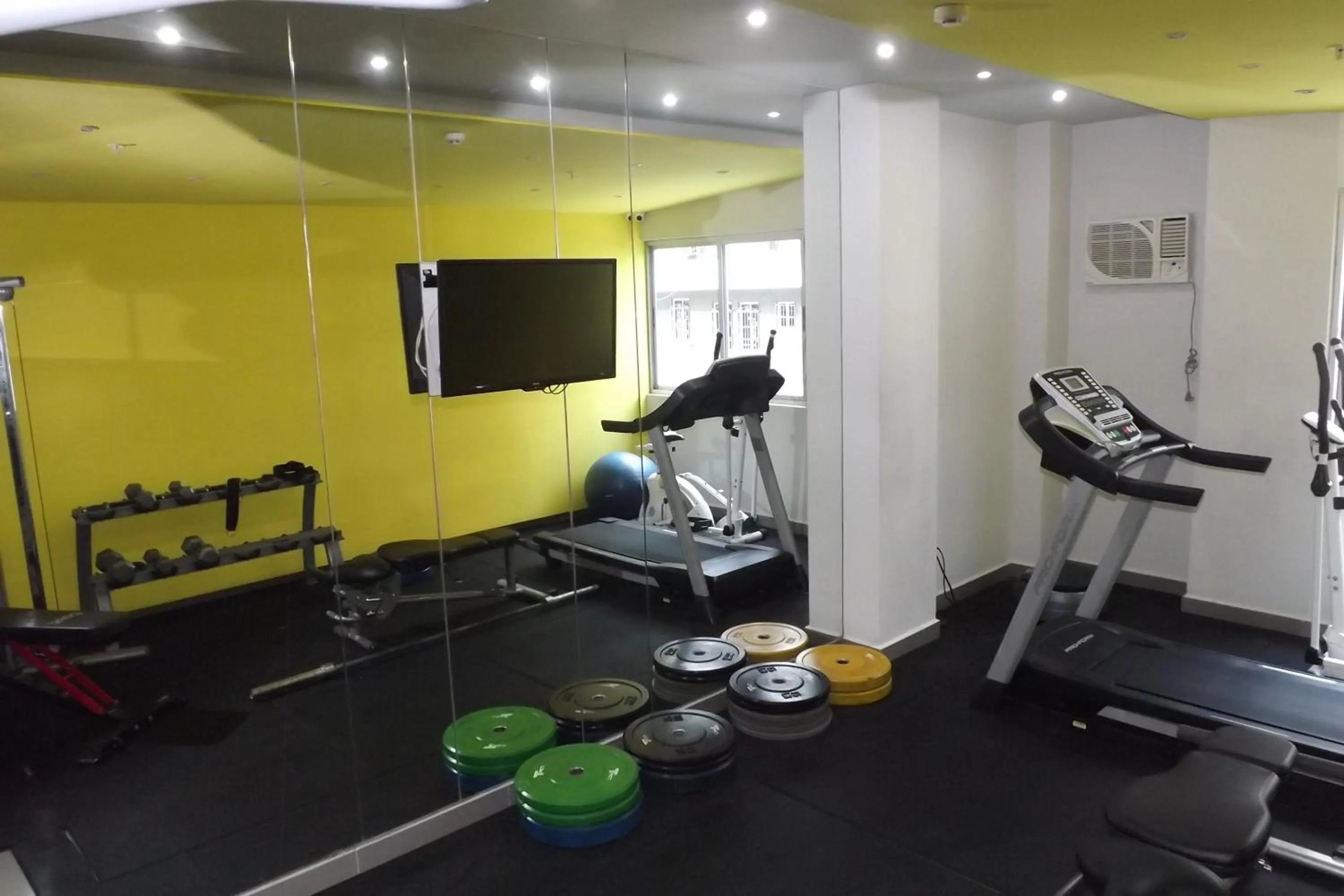 Fitness centre/facilities in Hotel Ojos Del Rio