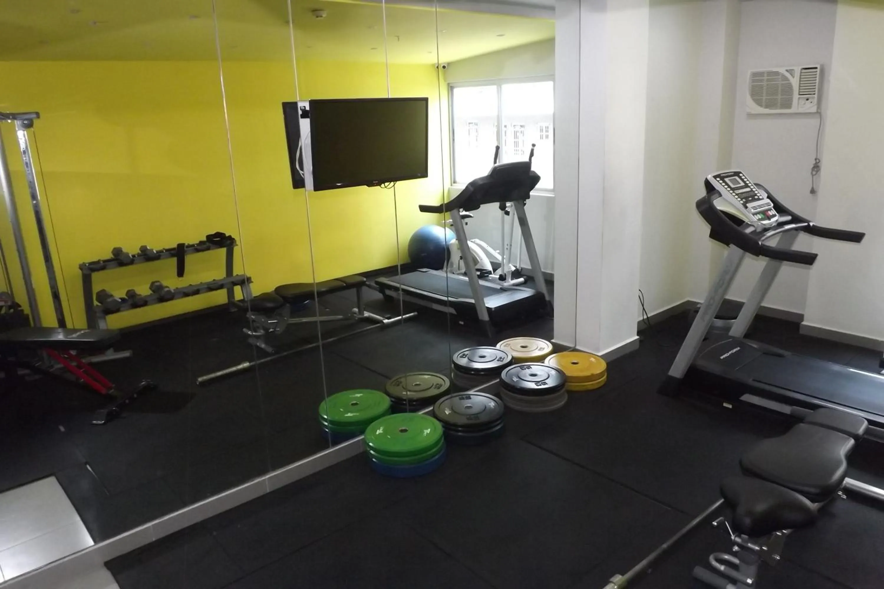 Fitness centre/facilities in Hotel Ojos Del Rio