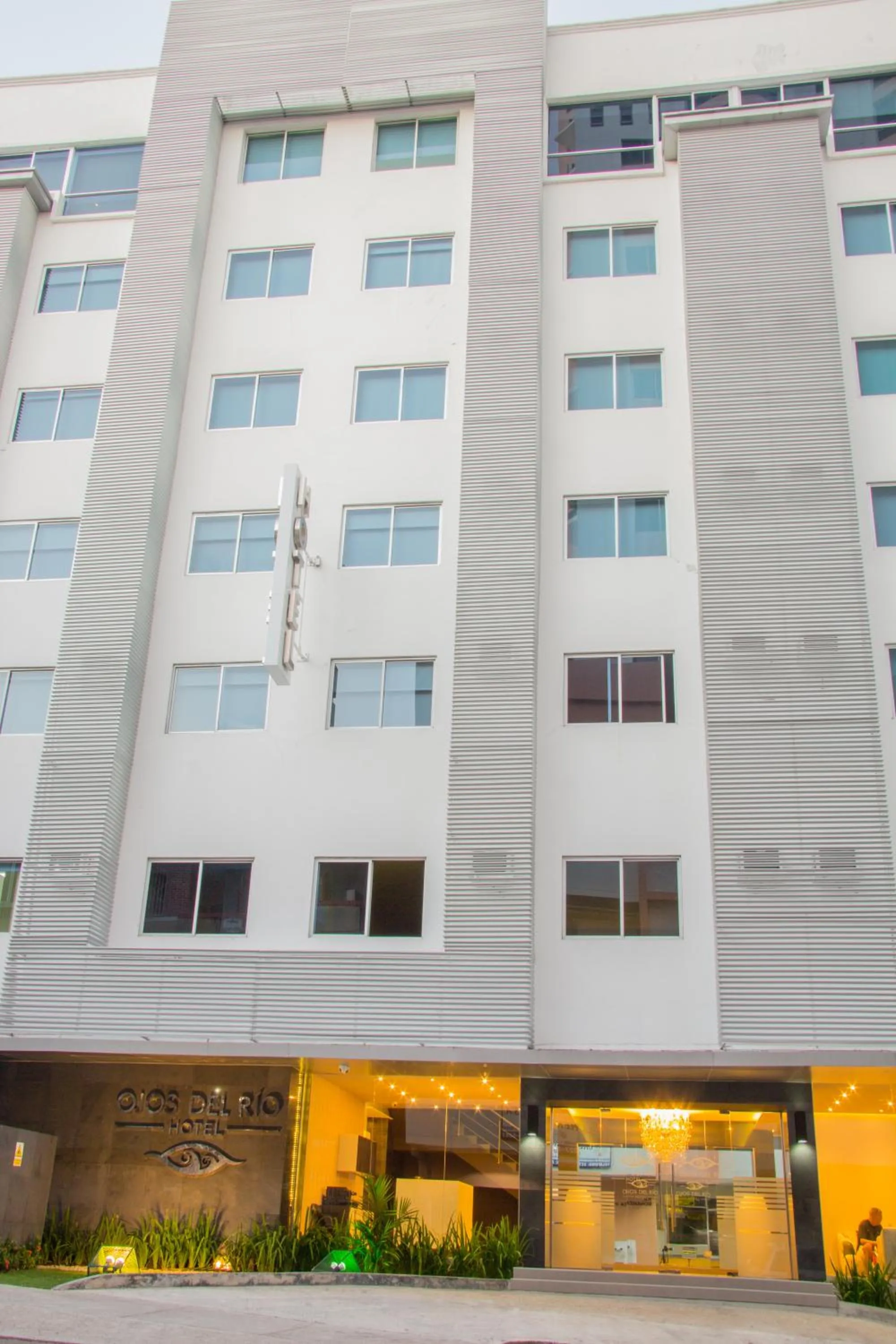 Facade/entrance in Hotel Ojos Del Rio