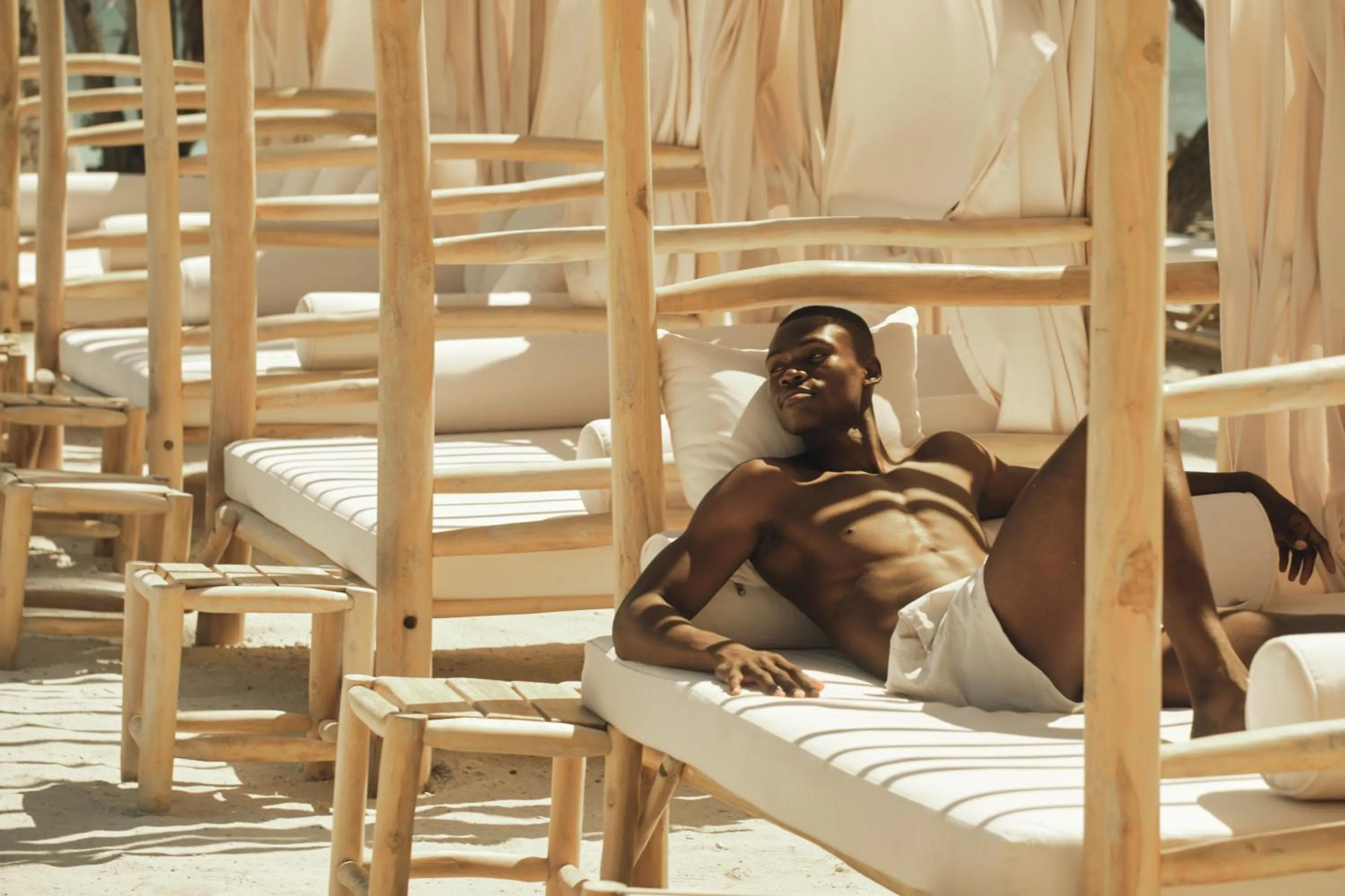 Bed in Cayo Levantado Resort - All Inclusive