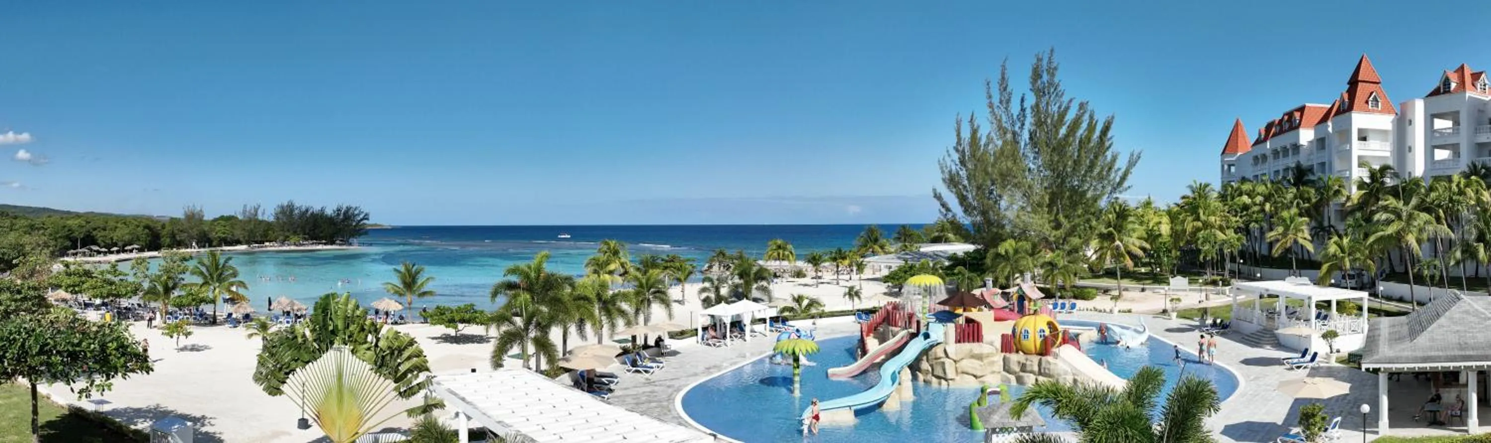 Aqua park in Bahia Principe Grand Jamaica - All Inclusive