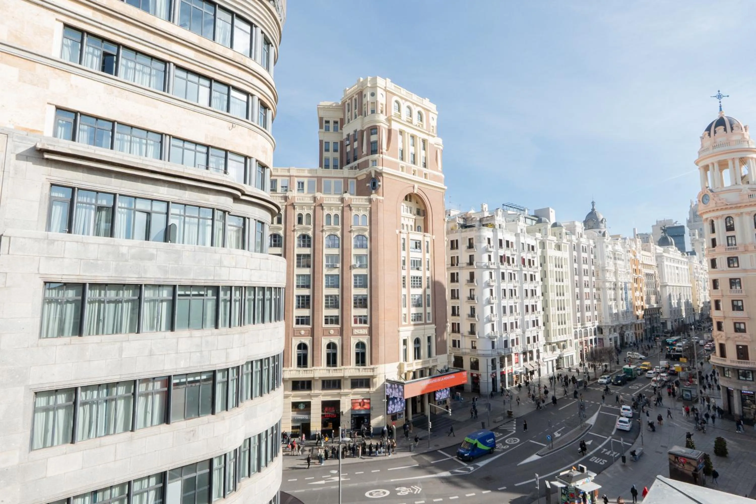 City view in L&H Callao Selection Adults Only