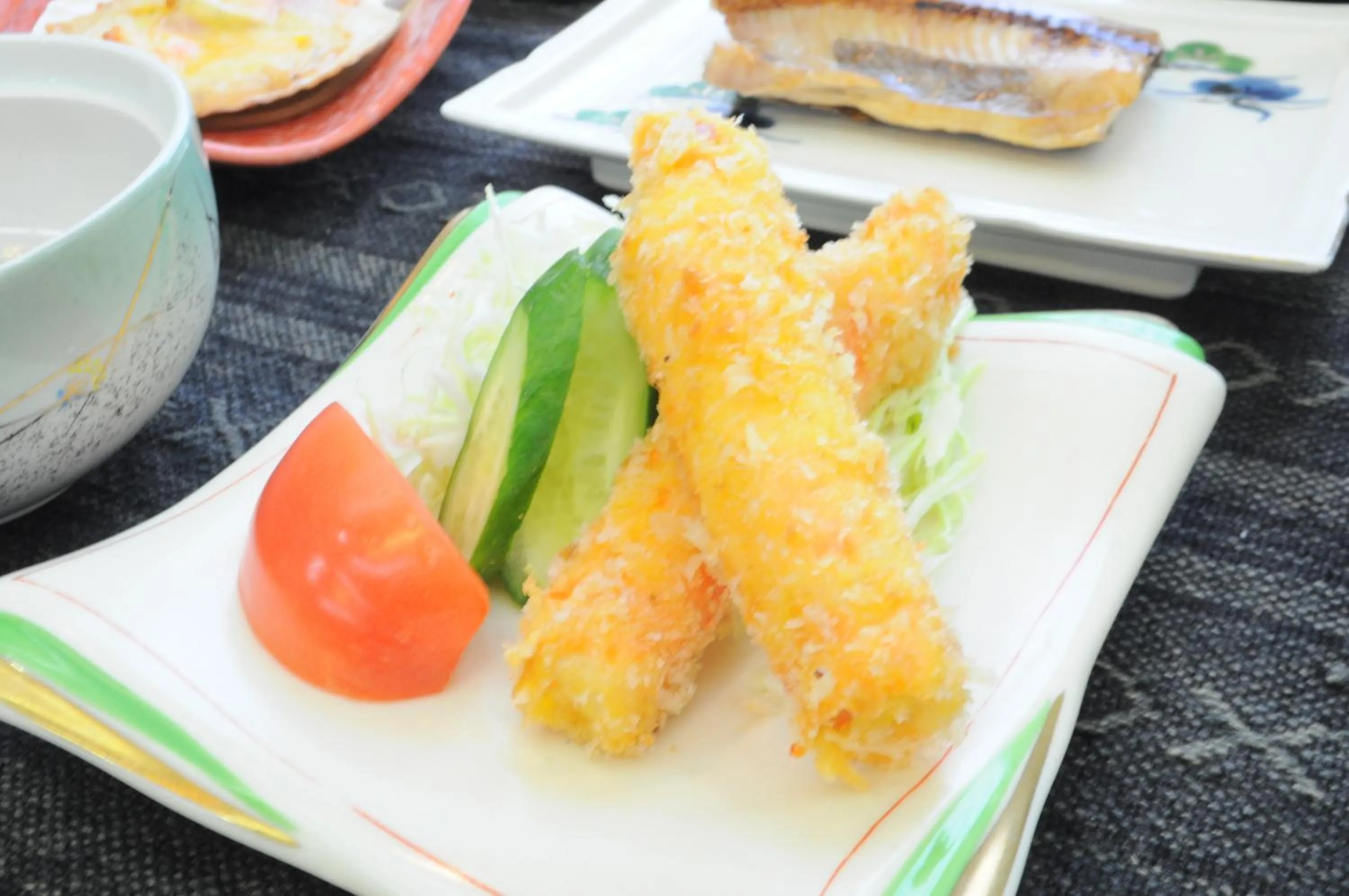 Food close-up in Hotel Saharin
