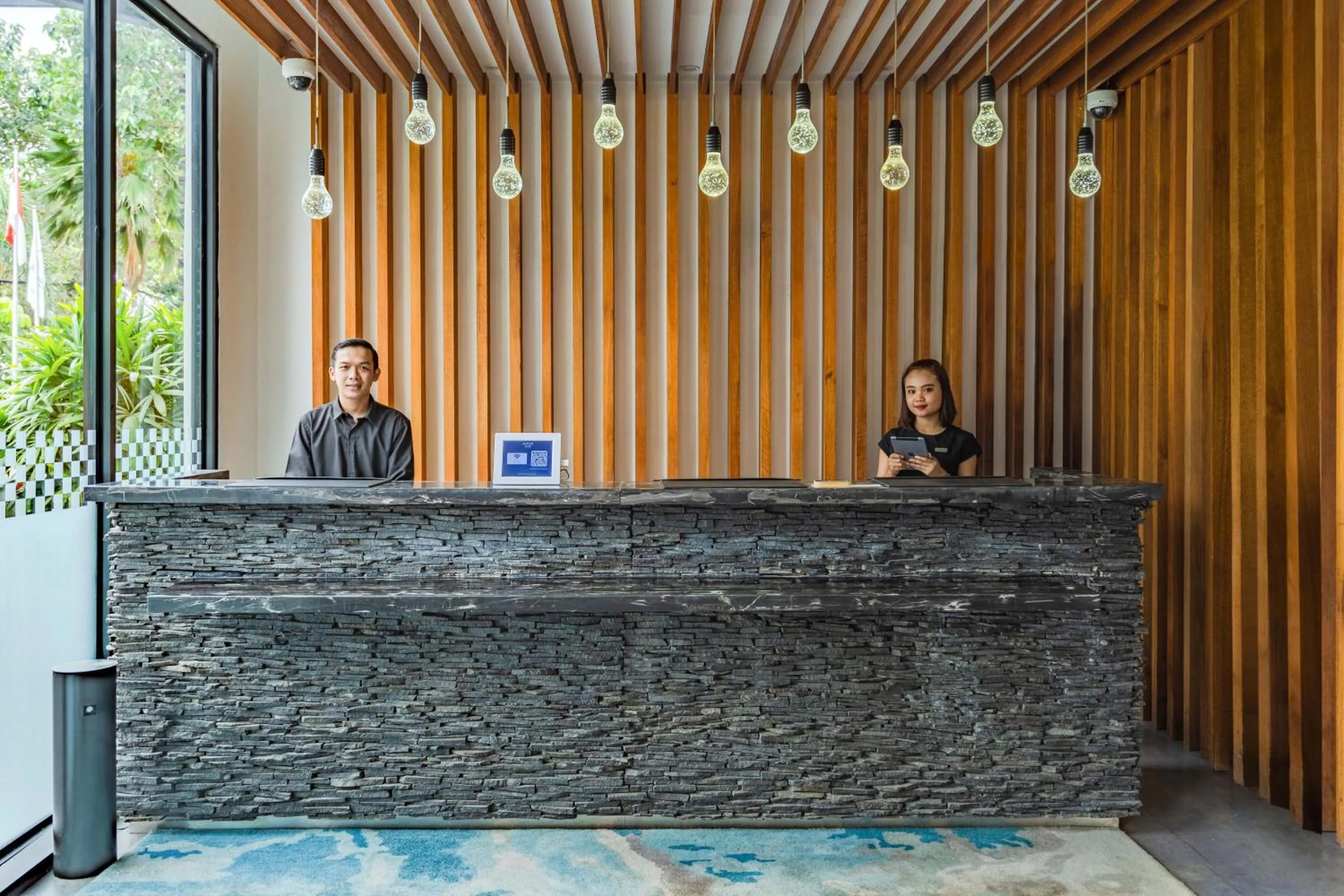 Lobby or reception in Aston Anyer Beach Hotel