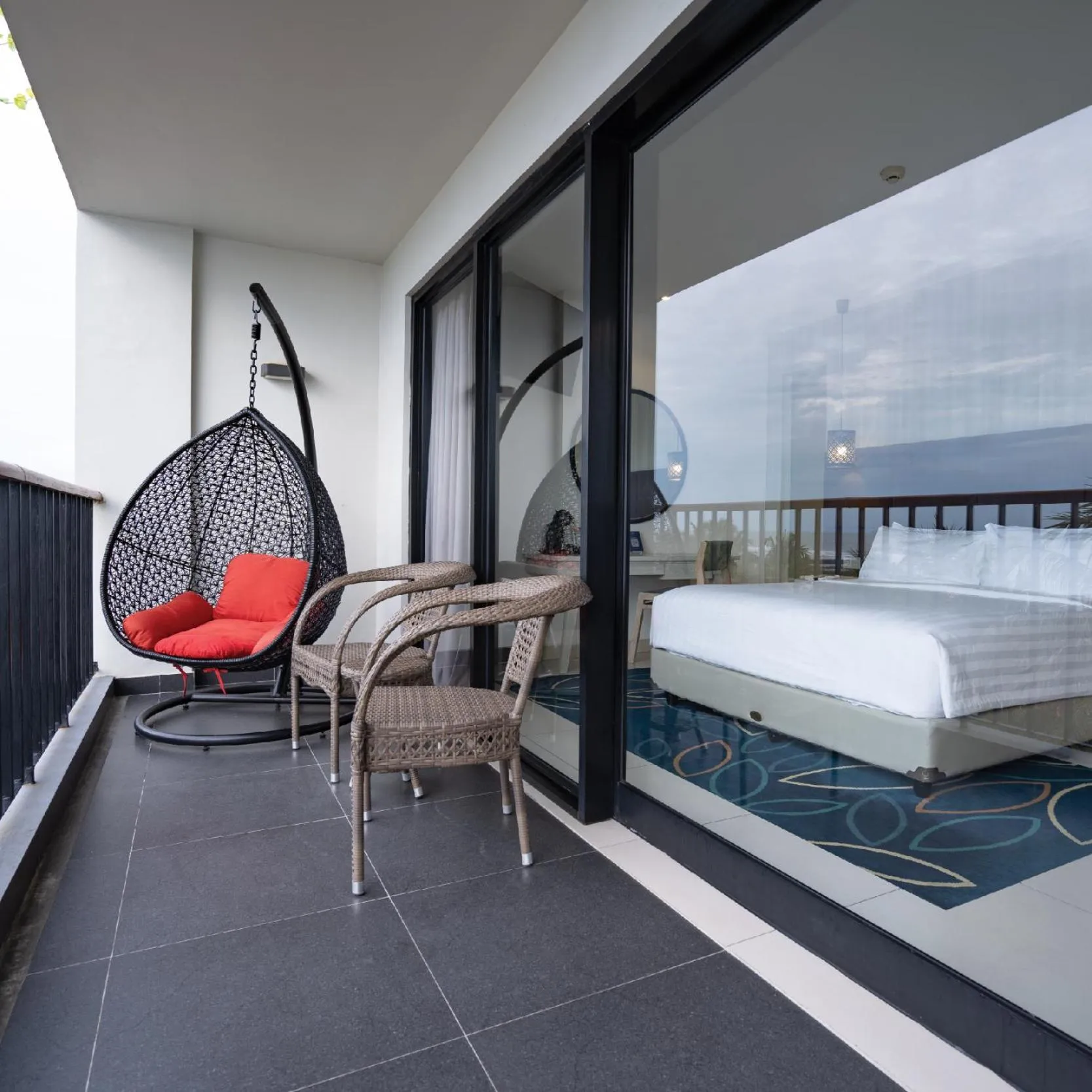Seating area in Aston Anyer Beach Hotel