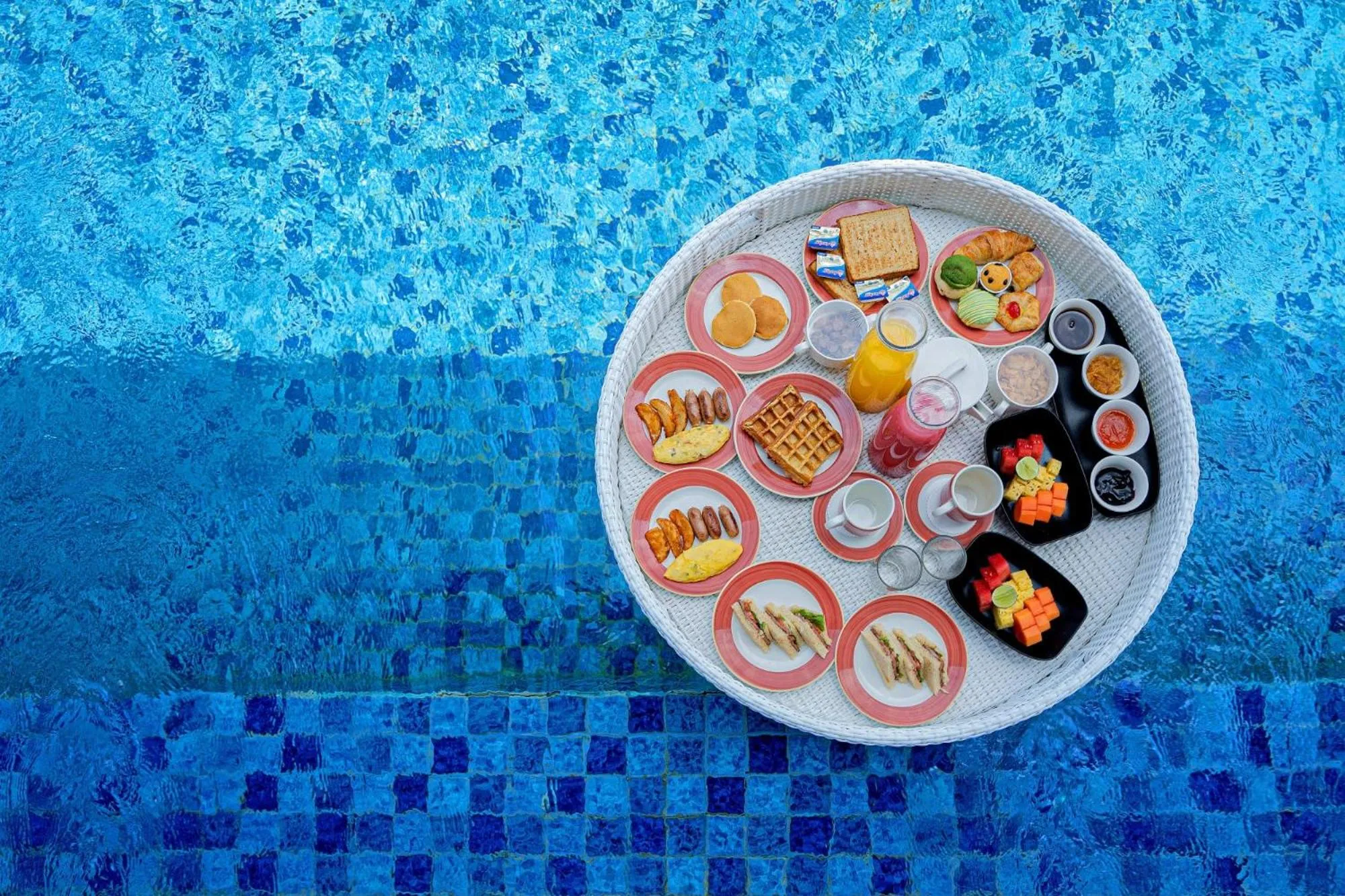 Food in Aston Anyer Beach Hotel