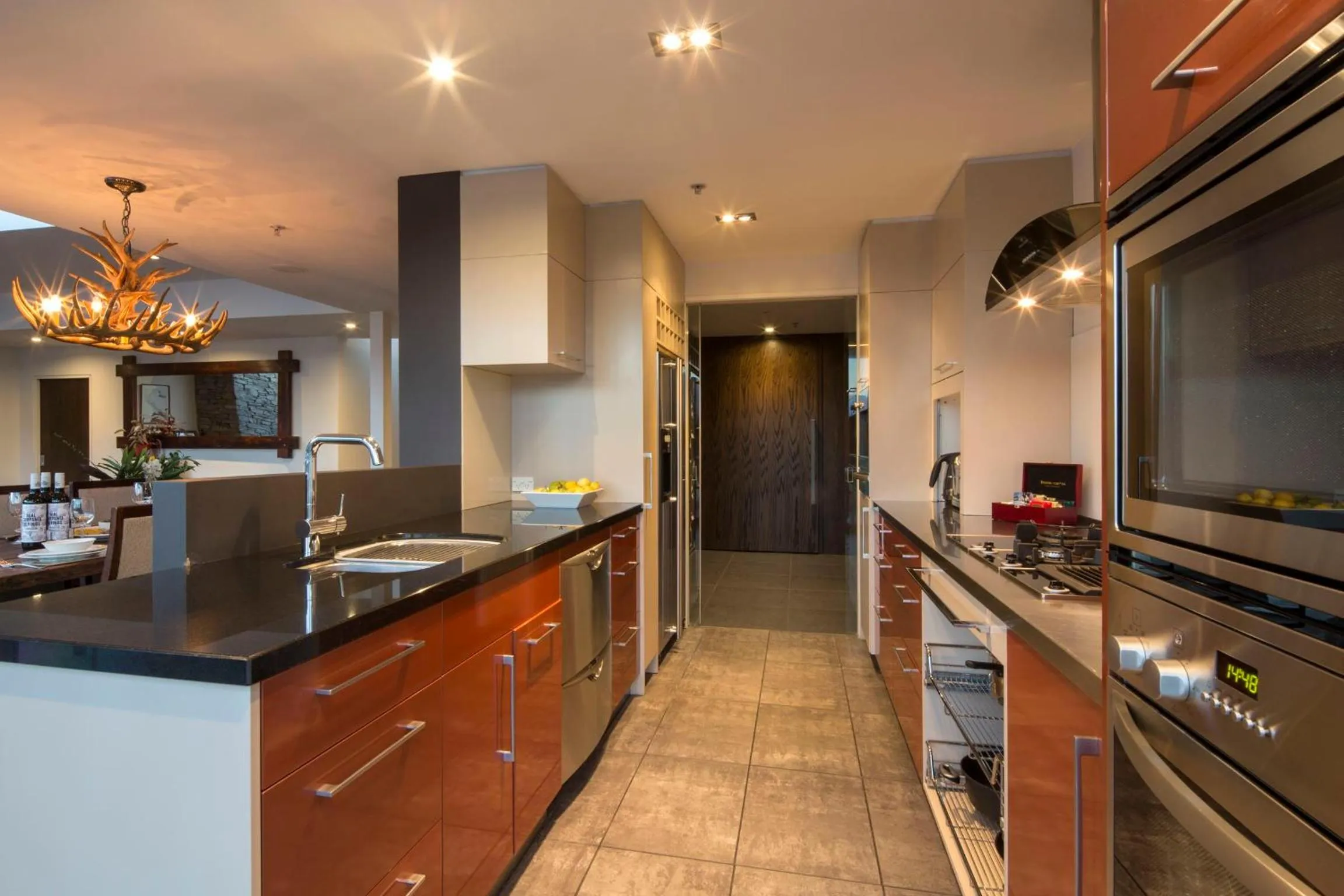 Kitchen or kitchenette in Shotover Penthouse Spa