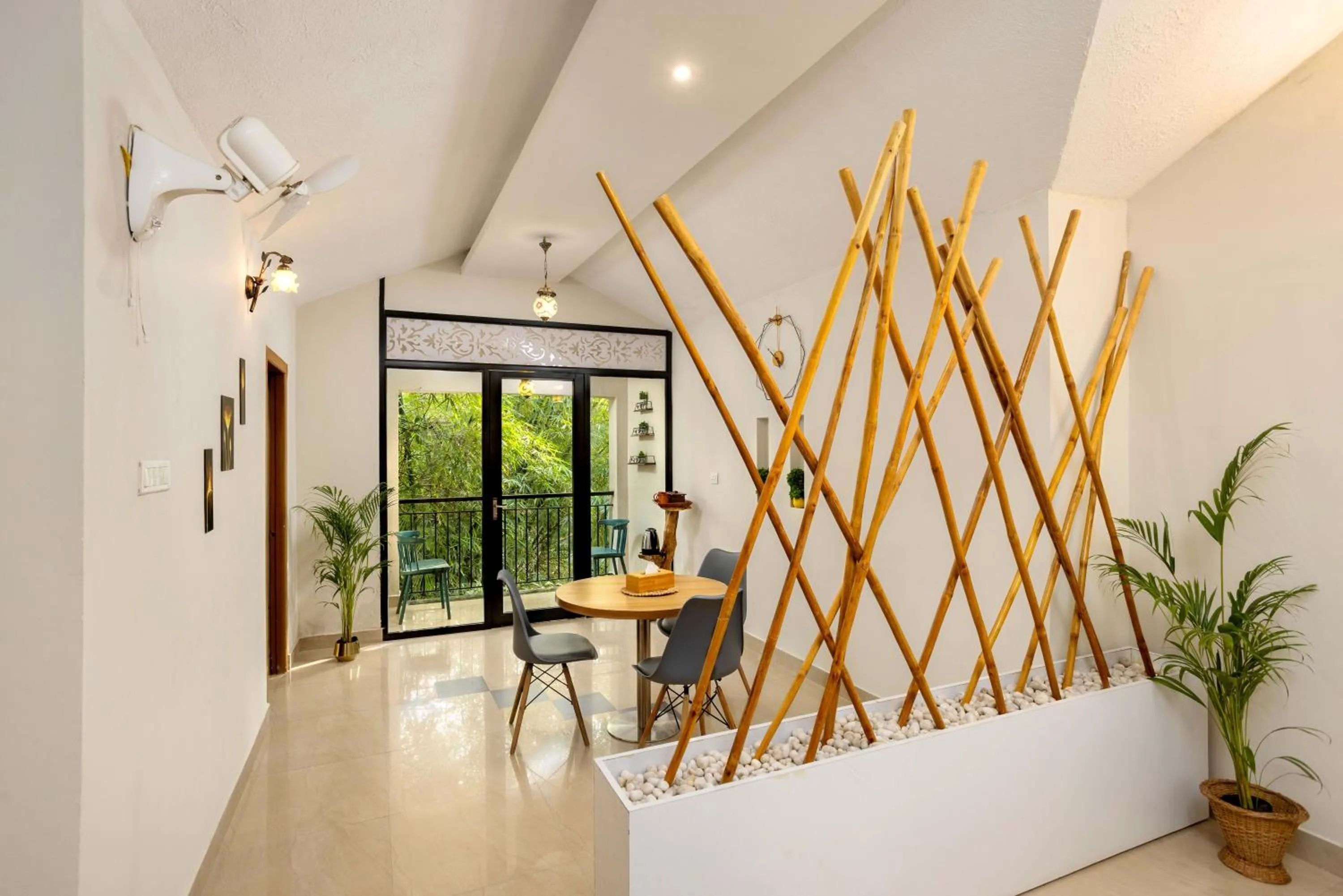 Living room in Lakkidi Village Resort Wayanad