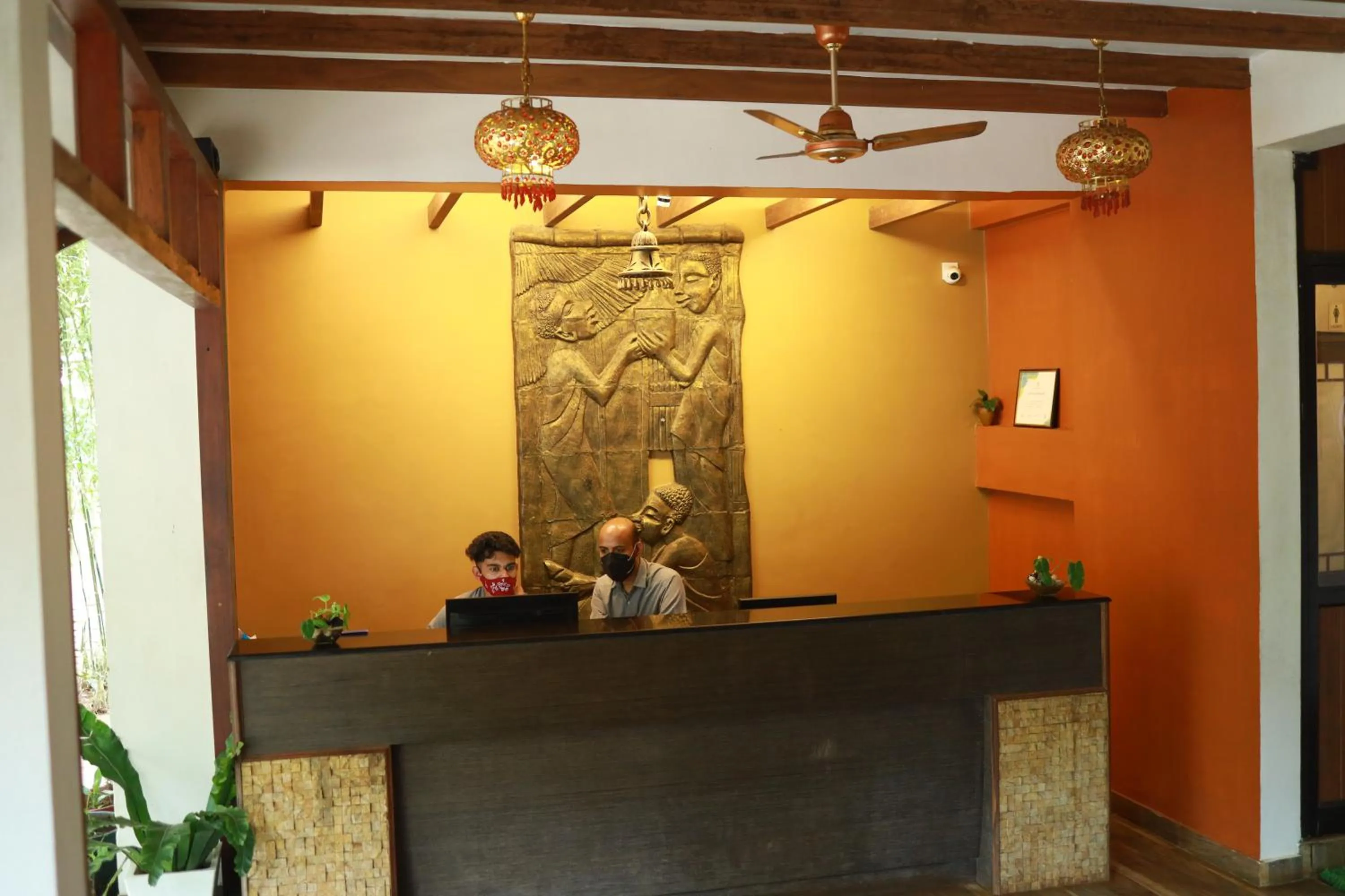 Lobby or reception in Lakkidi Village Resort Wayanad