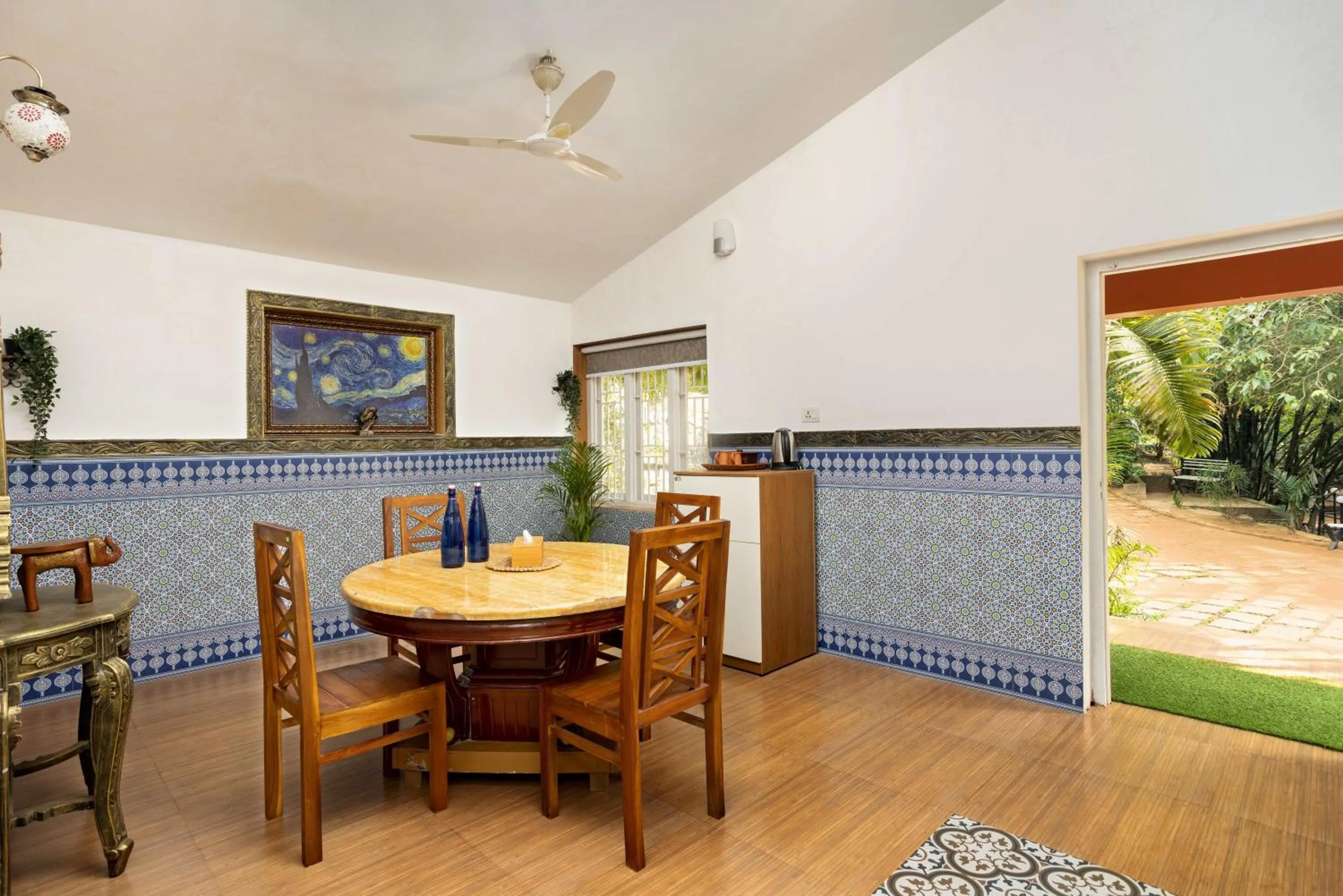 Living room in Lakkidi Village Resort Wayanad