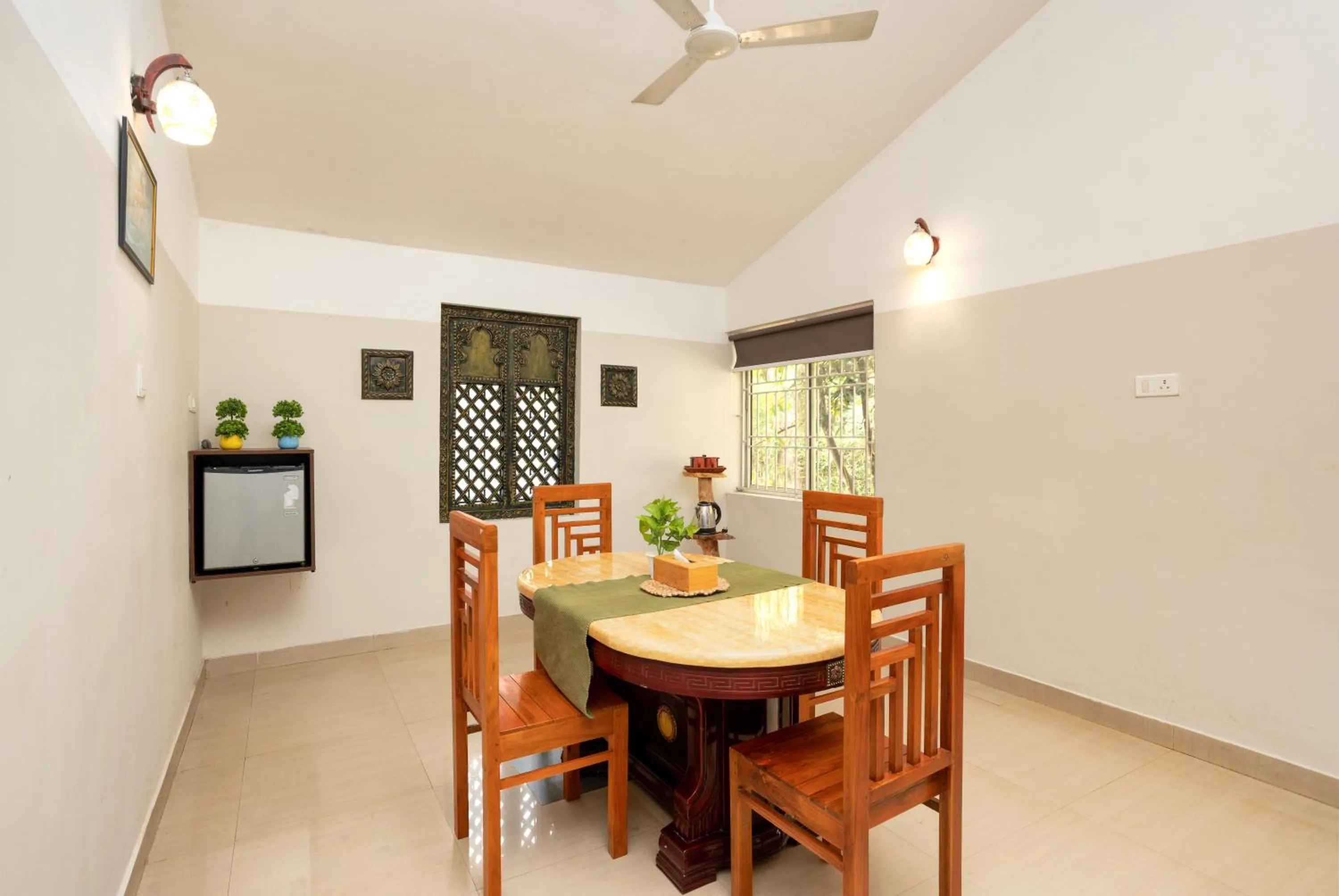 Dining area in Lakkidi Village Resort Wayanad