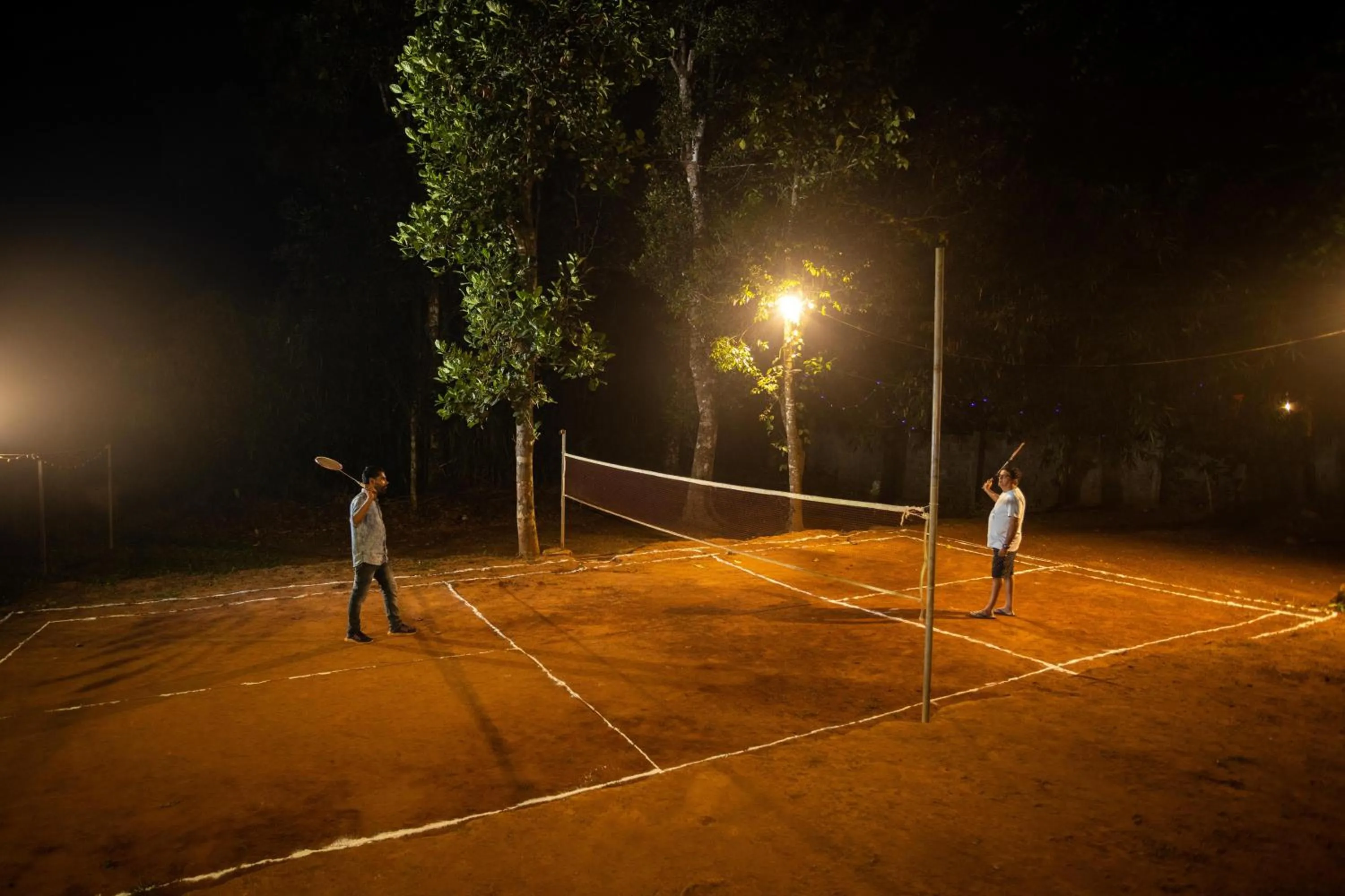 Tennis court in Lakkidi Village Resort Wayanad