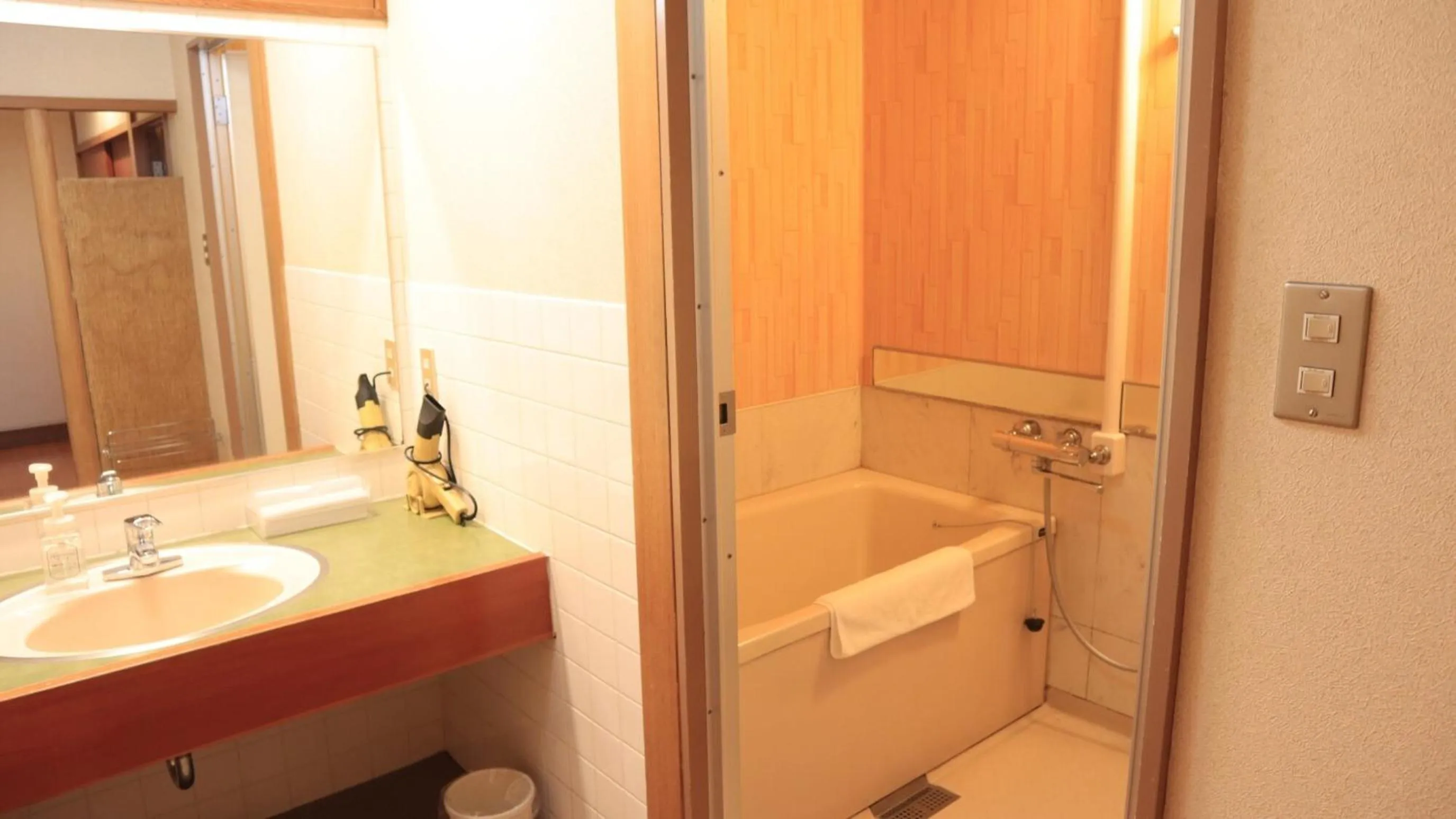 Shower in Nara Park Hotel