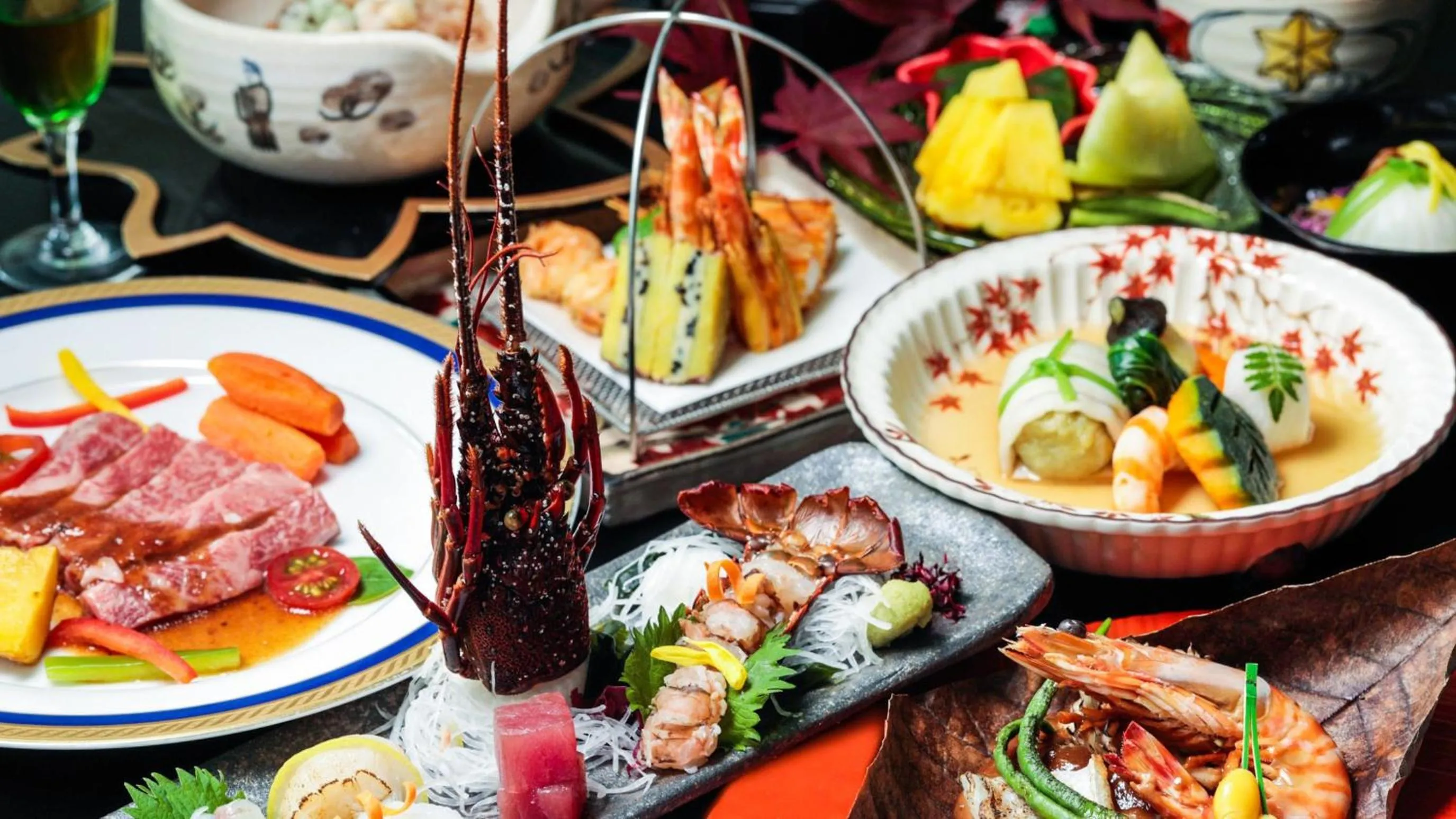 Food in Nara Park Hotel