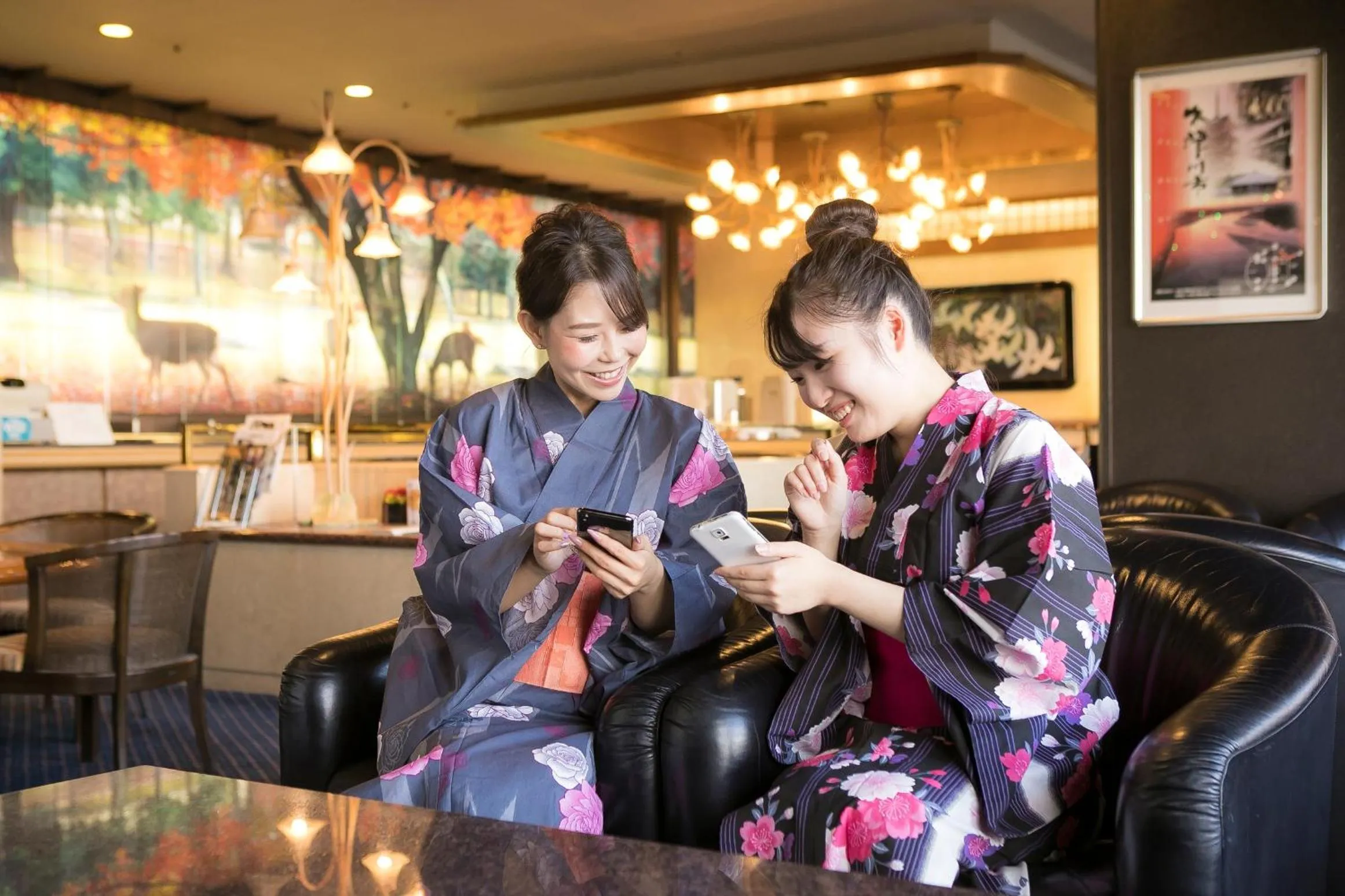 Restaurant/places to eat in Nara Park Hotel