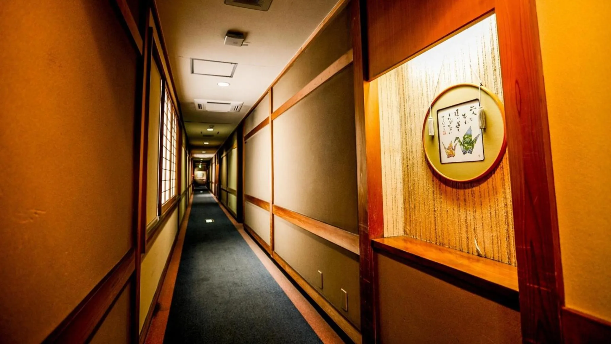 Decorative detail in Nara Park Hotel