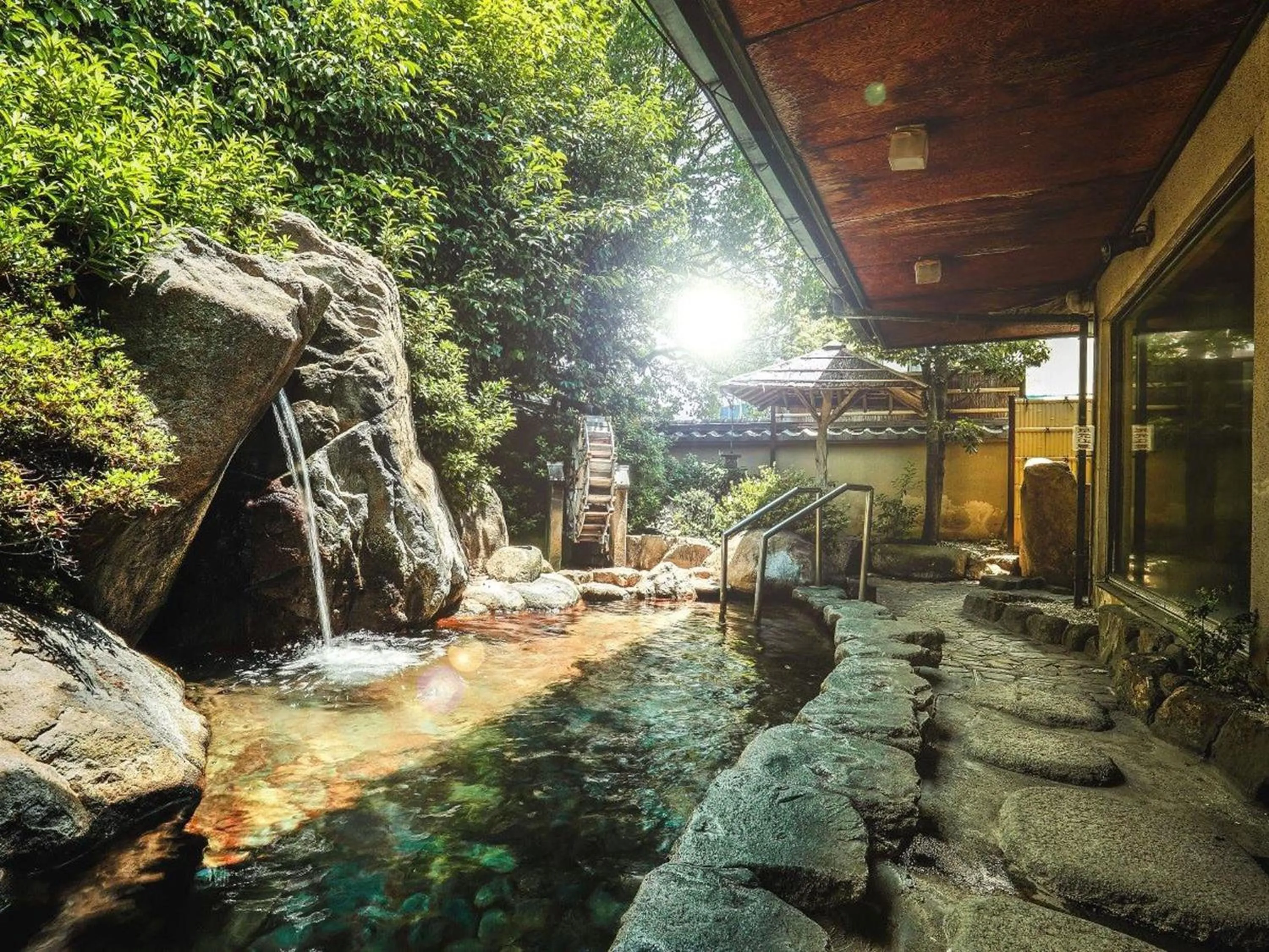 Hot Spring Bath in Nara Park Hotel