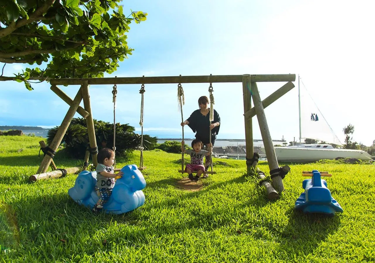Children play ground in Marine Piazza Okinawa