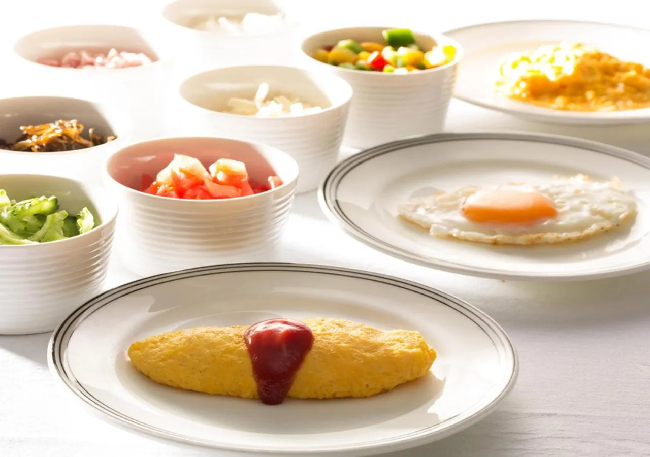 Buffet breakfast in Marine Piazza Okinawa