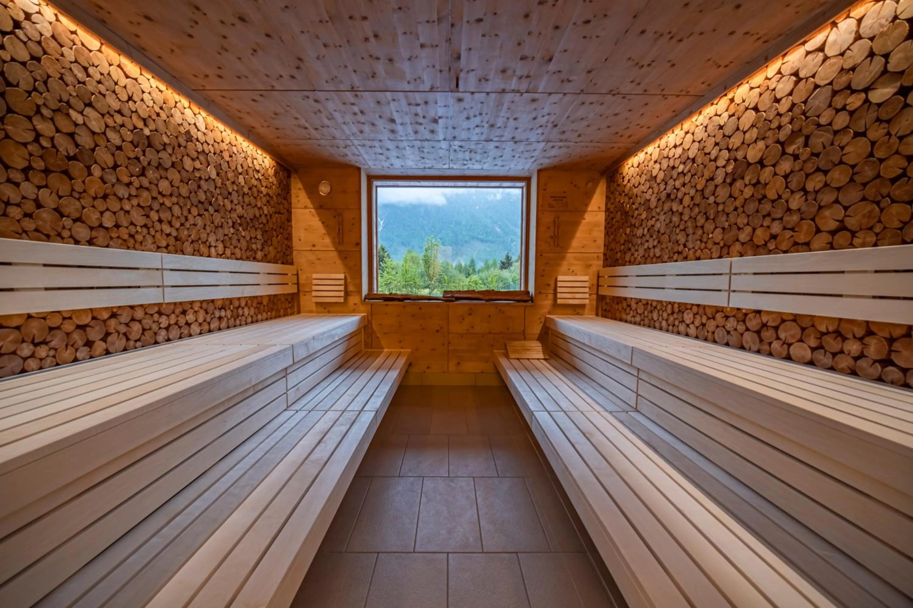 Sauna in Narzissen Vital Resort Bad Aussee