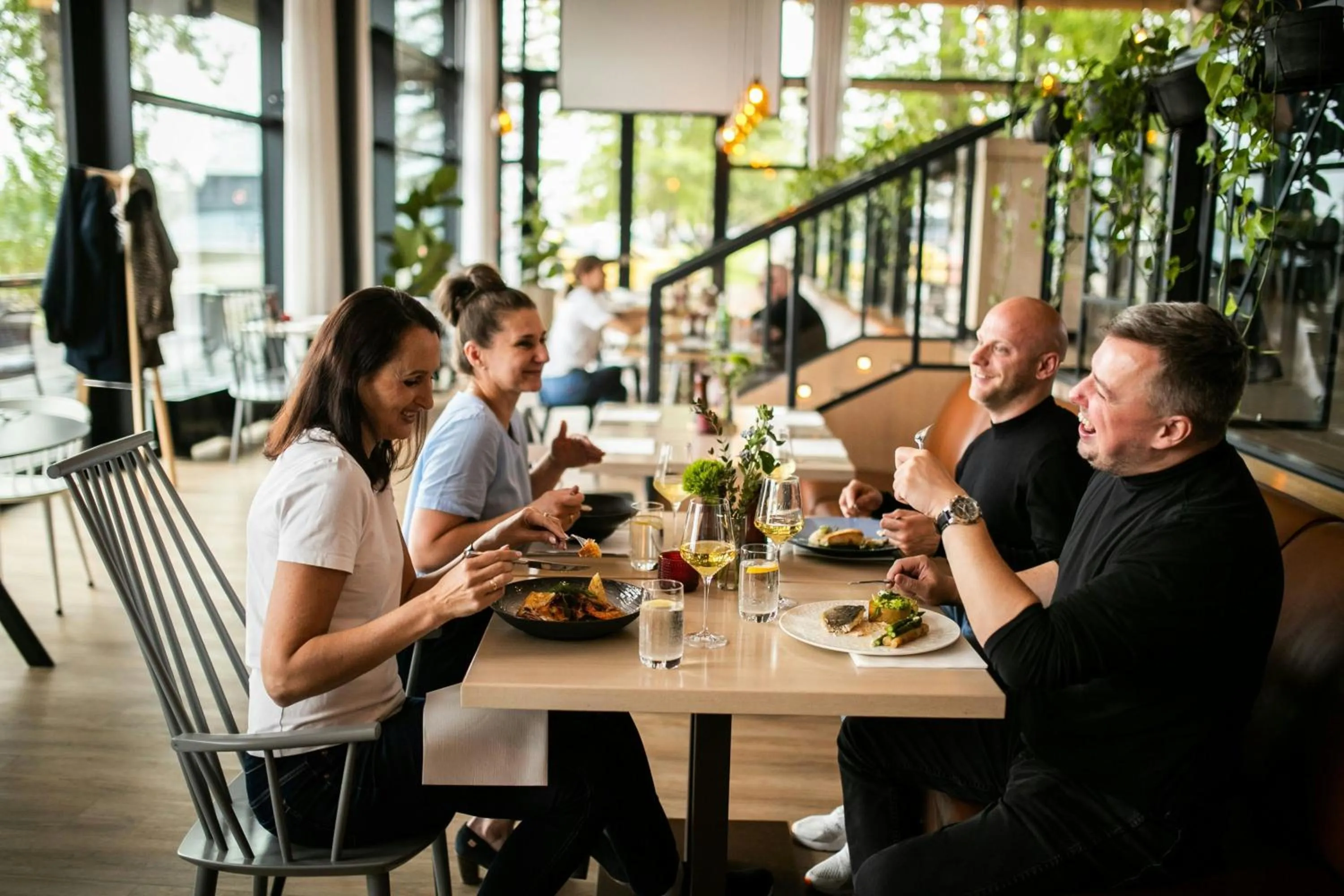 Restaurant/places to eat in Courtyard by Marriott Gdynia Waterfront