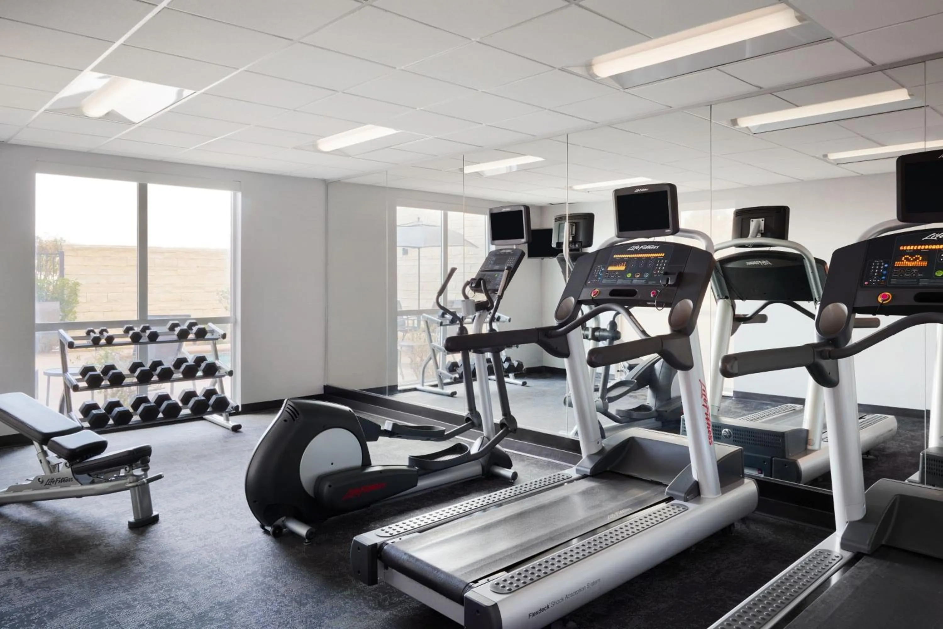 Fitness centre/facilities in Fairfield Inn & Suites by Marriott El Paso Airport