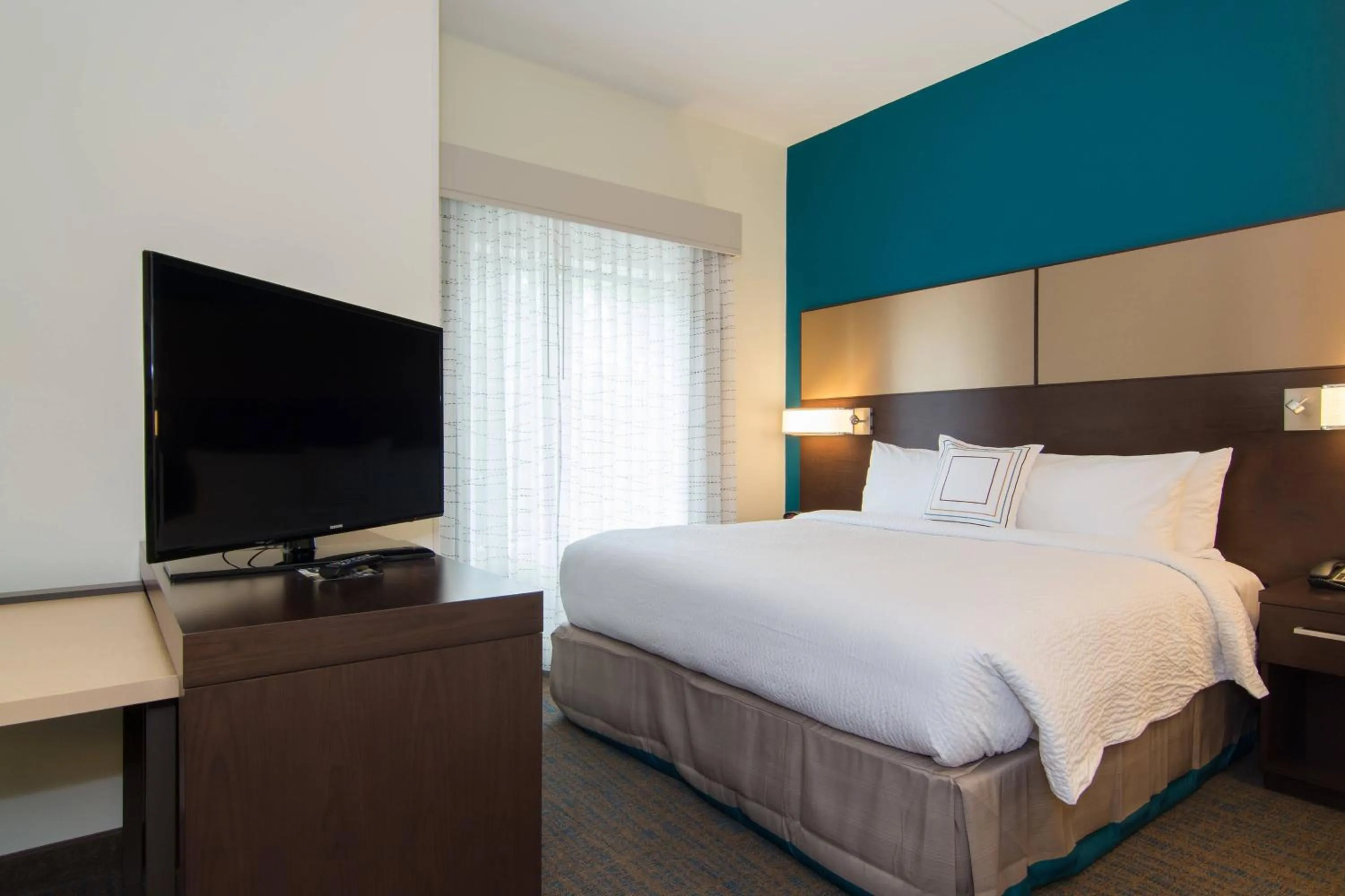 Bedroom, Bed in Residence Inn Raleigh-Durham Airport/Brier Creek