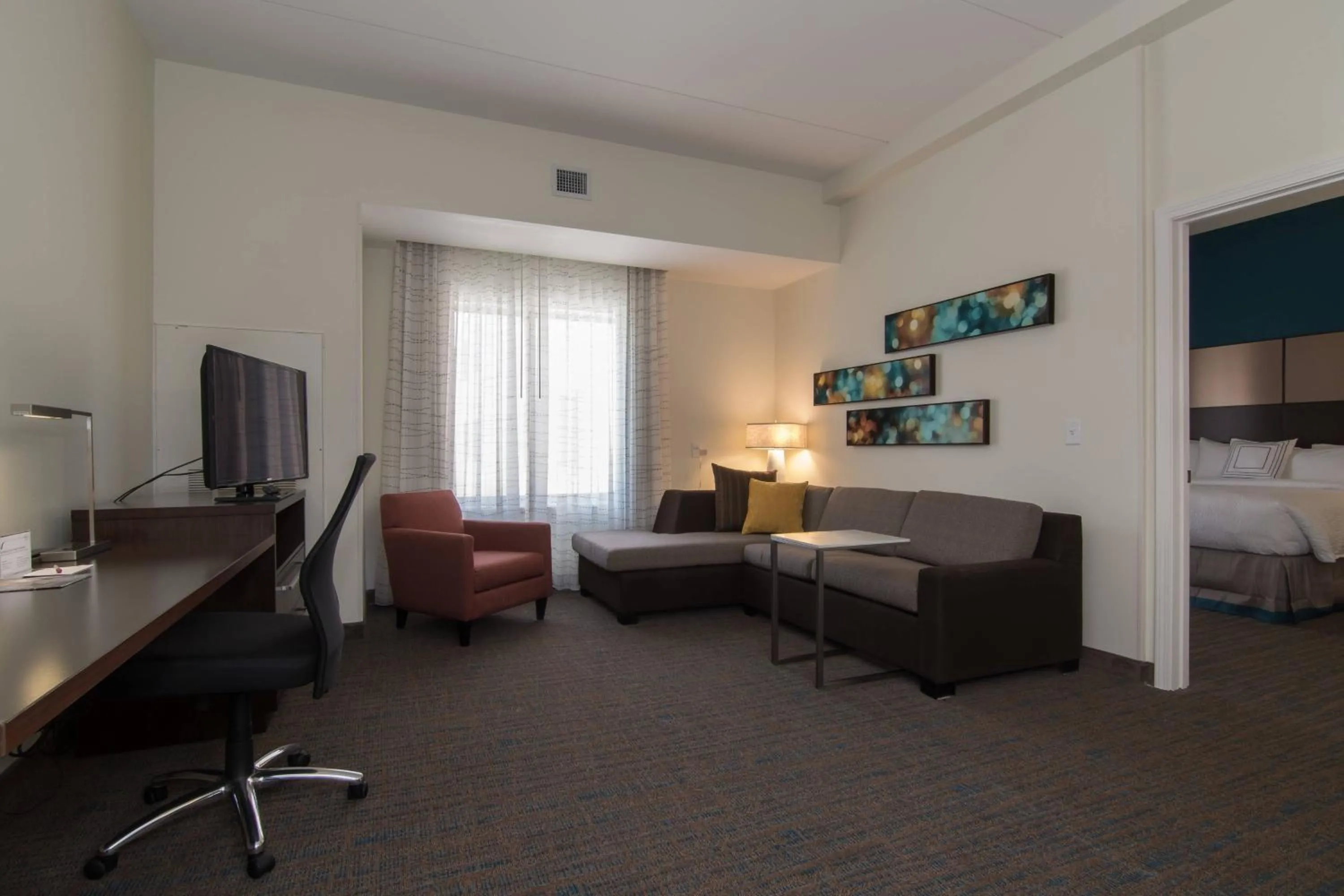 Bedroom, Bed in Residence Inn Raleigh-Durham Airport/Brier Creek