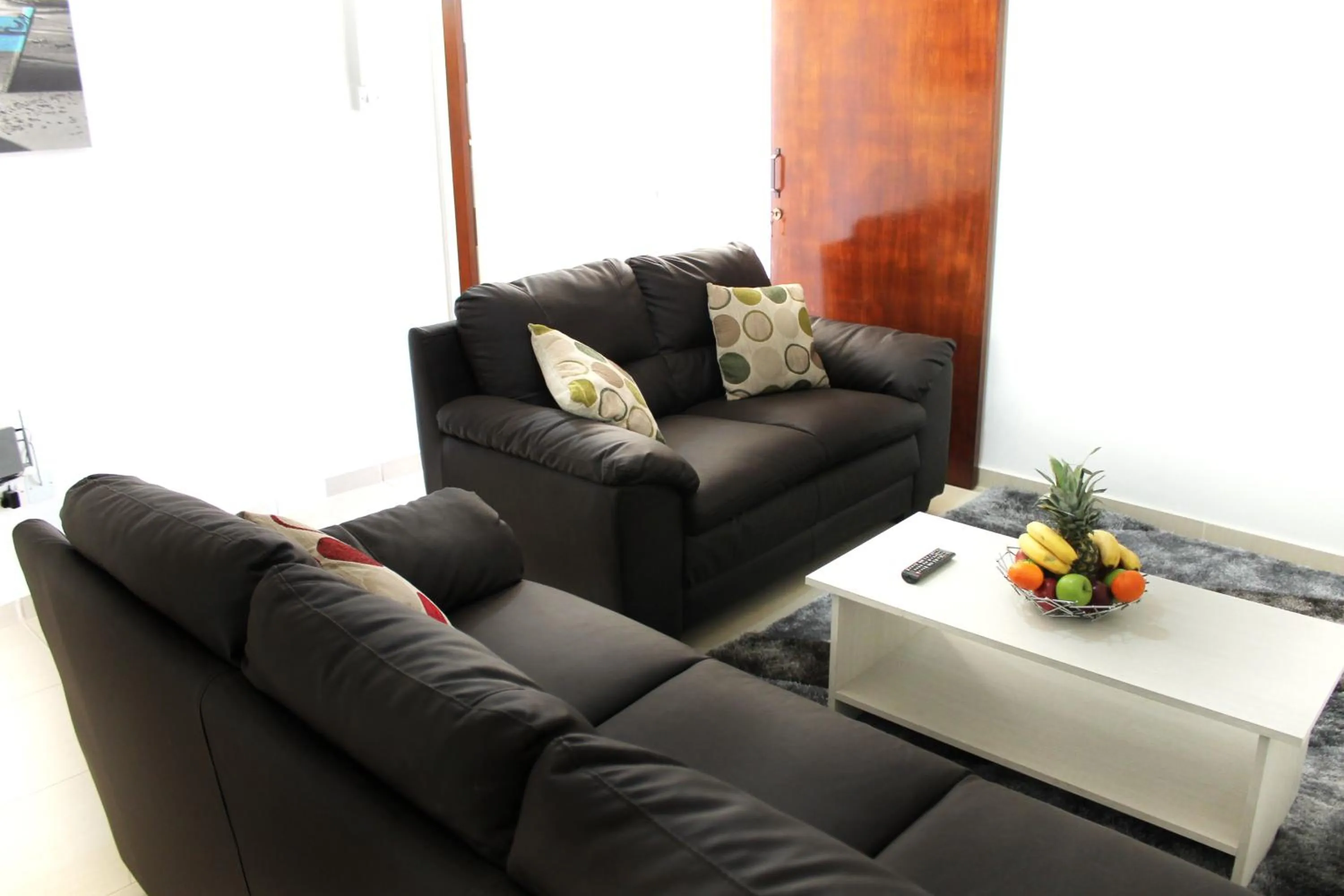 Living room in Tiffany City Apartments