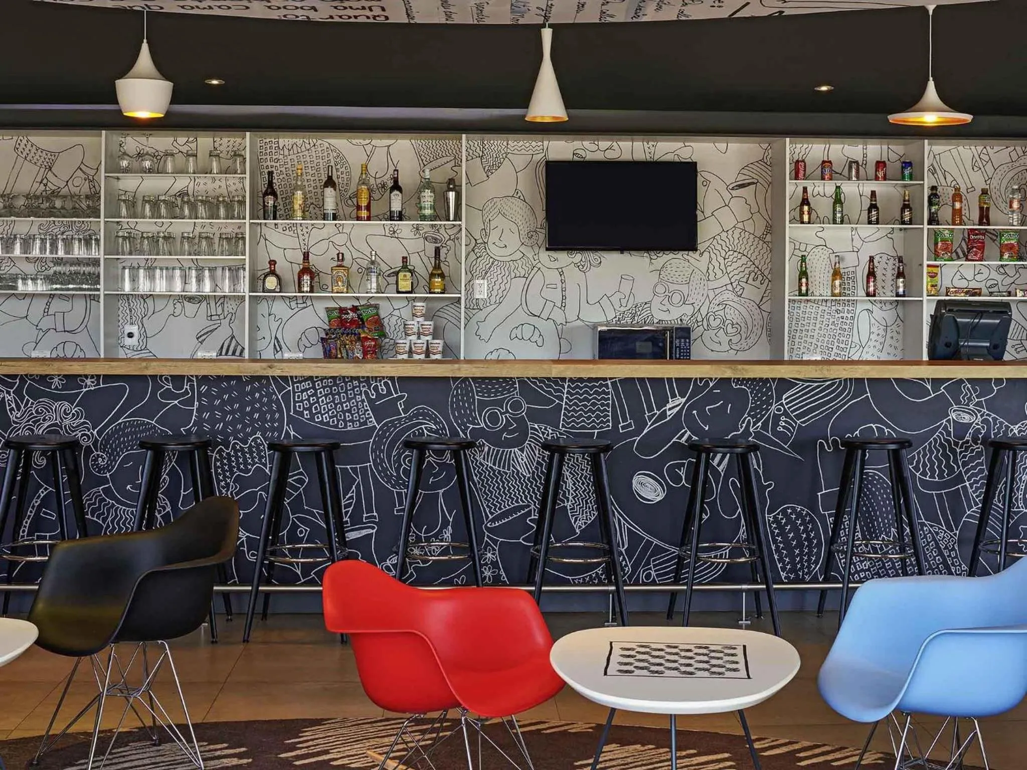 Lounge or bar in Ibis Culiacan