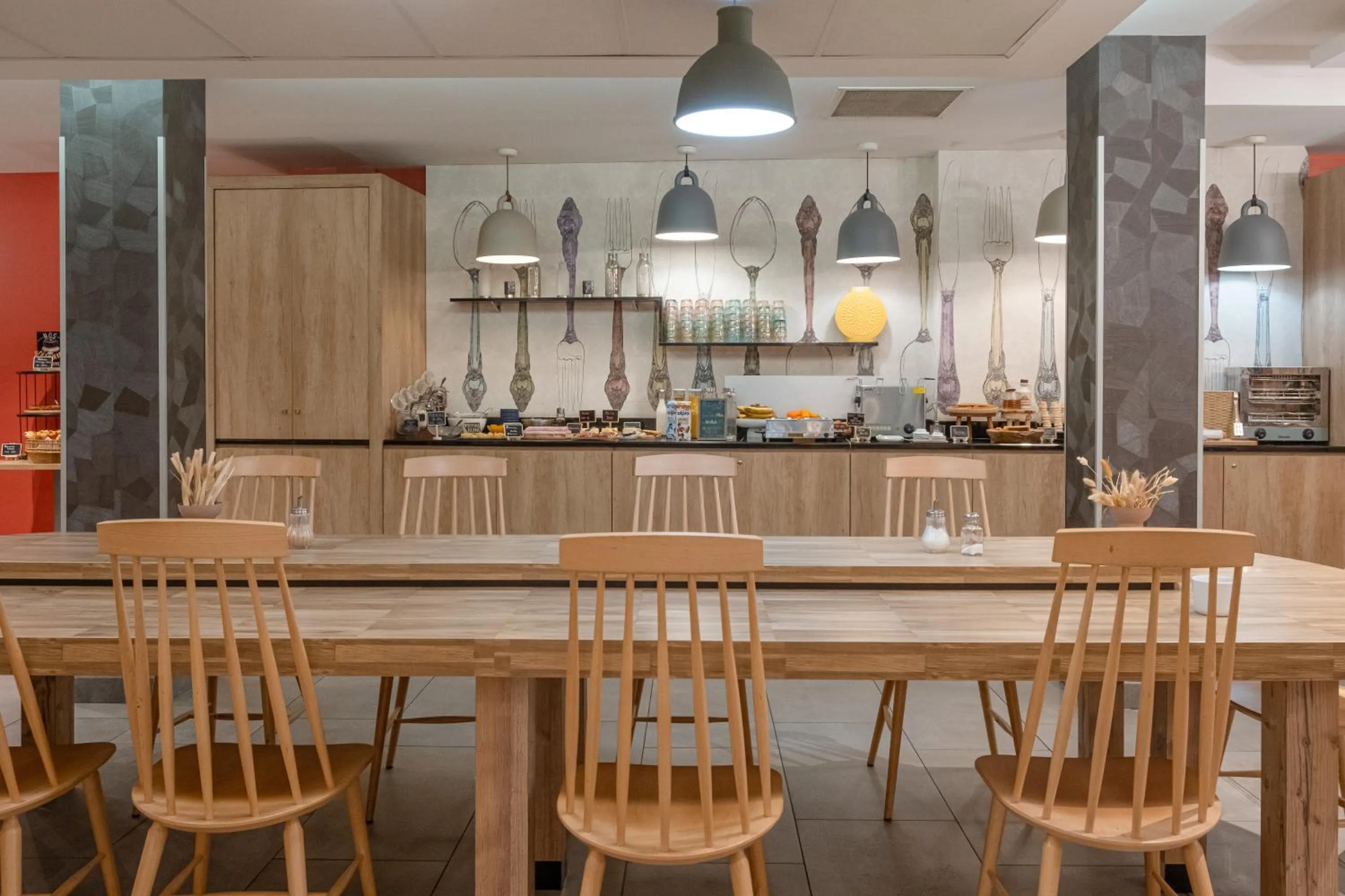 Breakfast in ibis styles Albi Centre Le Theatro