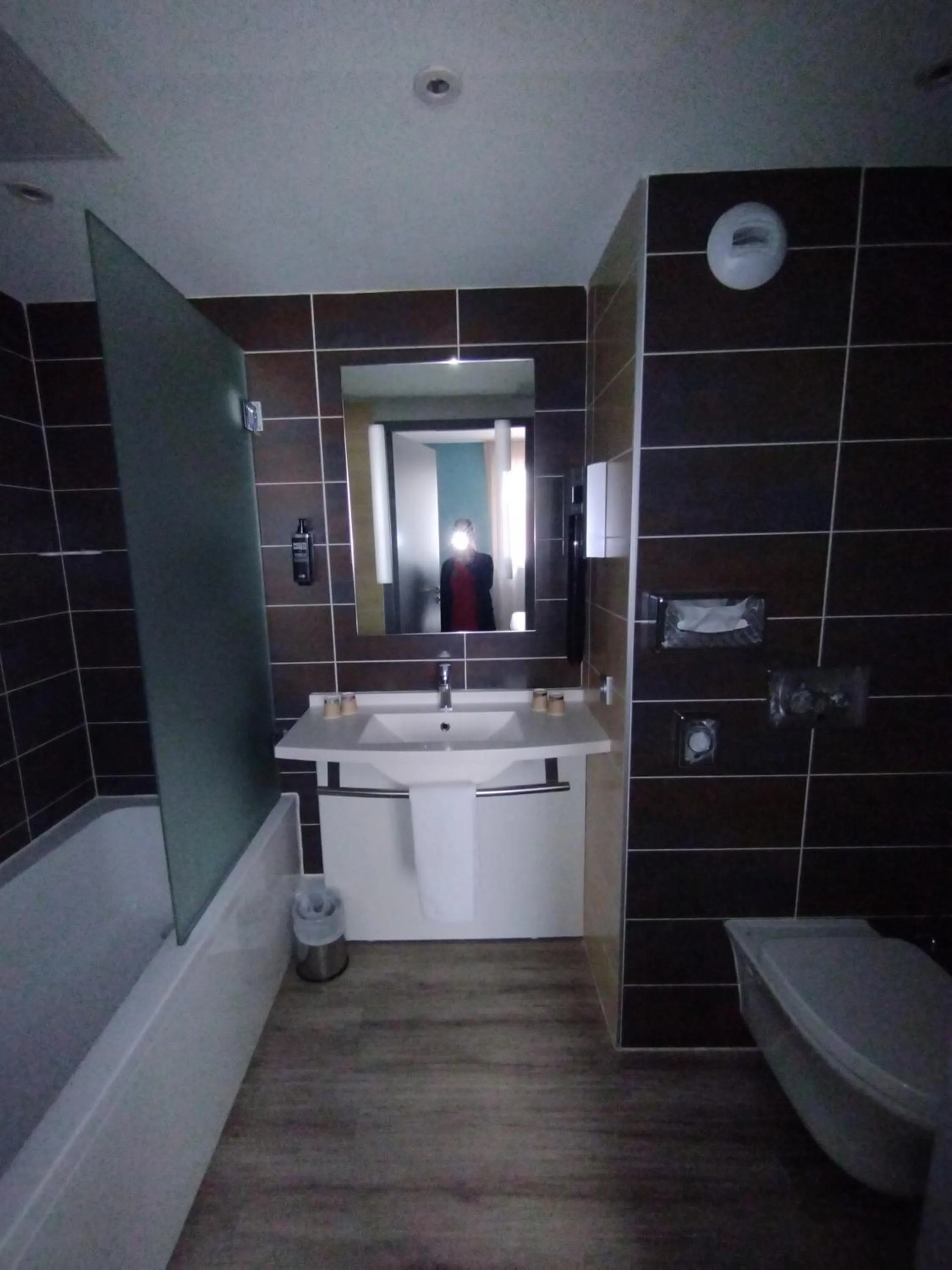 Toilet in ibis Styles Vierzon