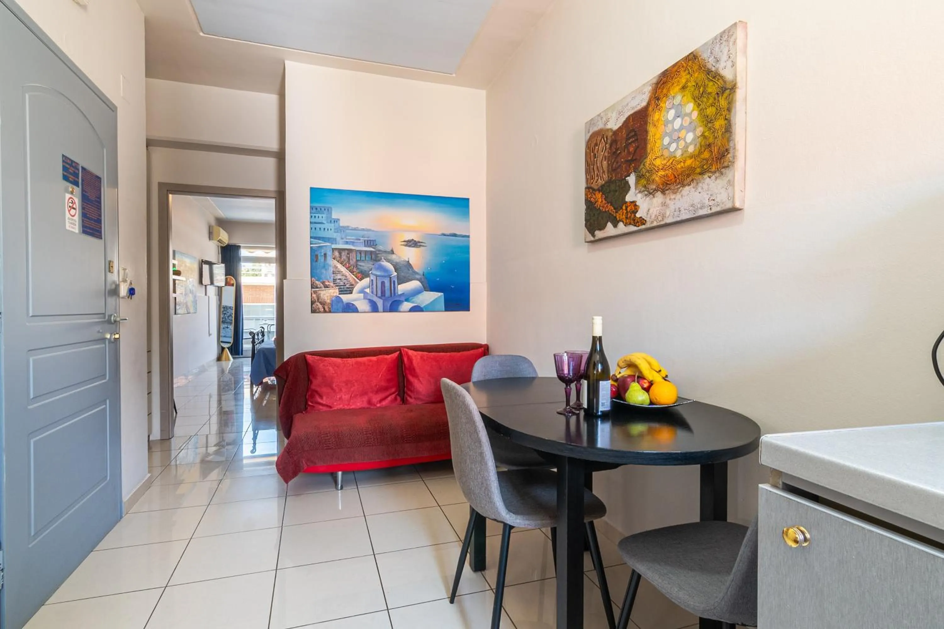 Living room in Alena Apartments