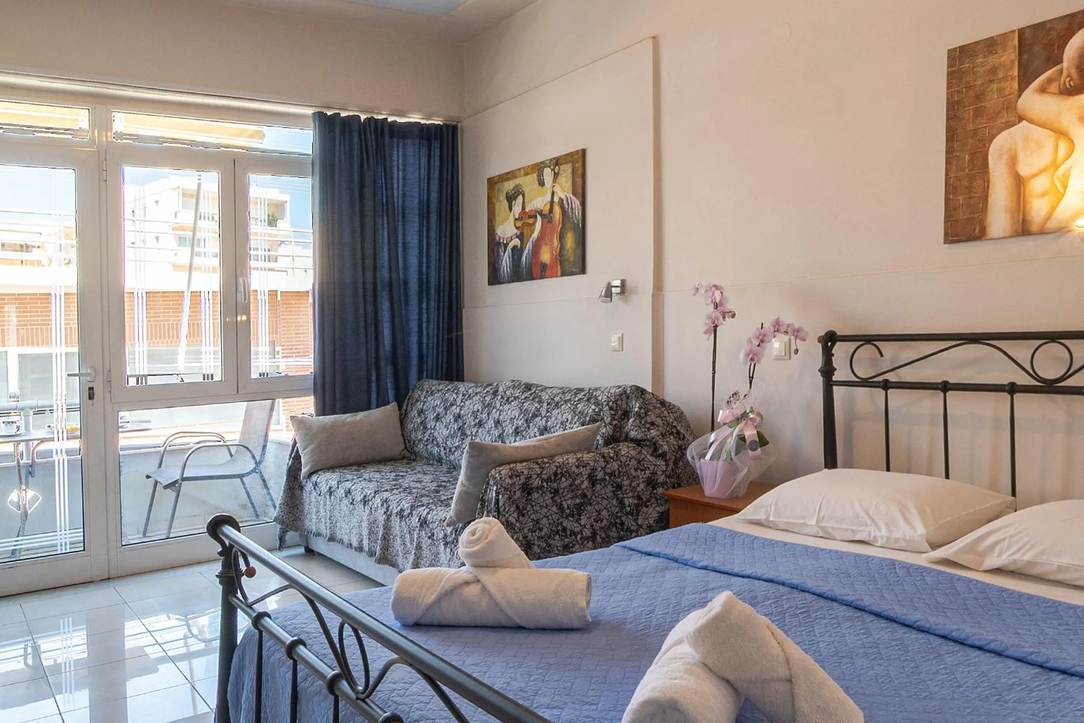 Bed in Alena Apartments