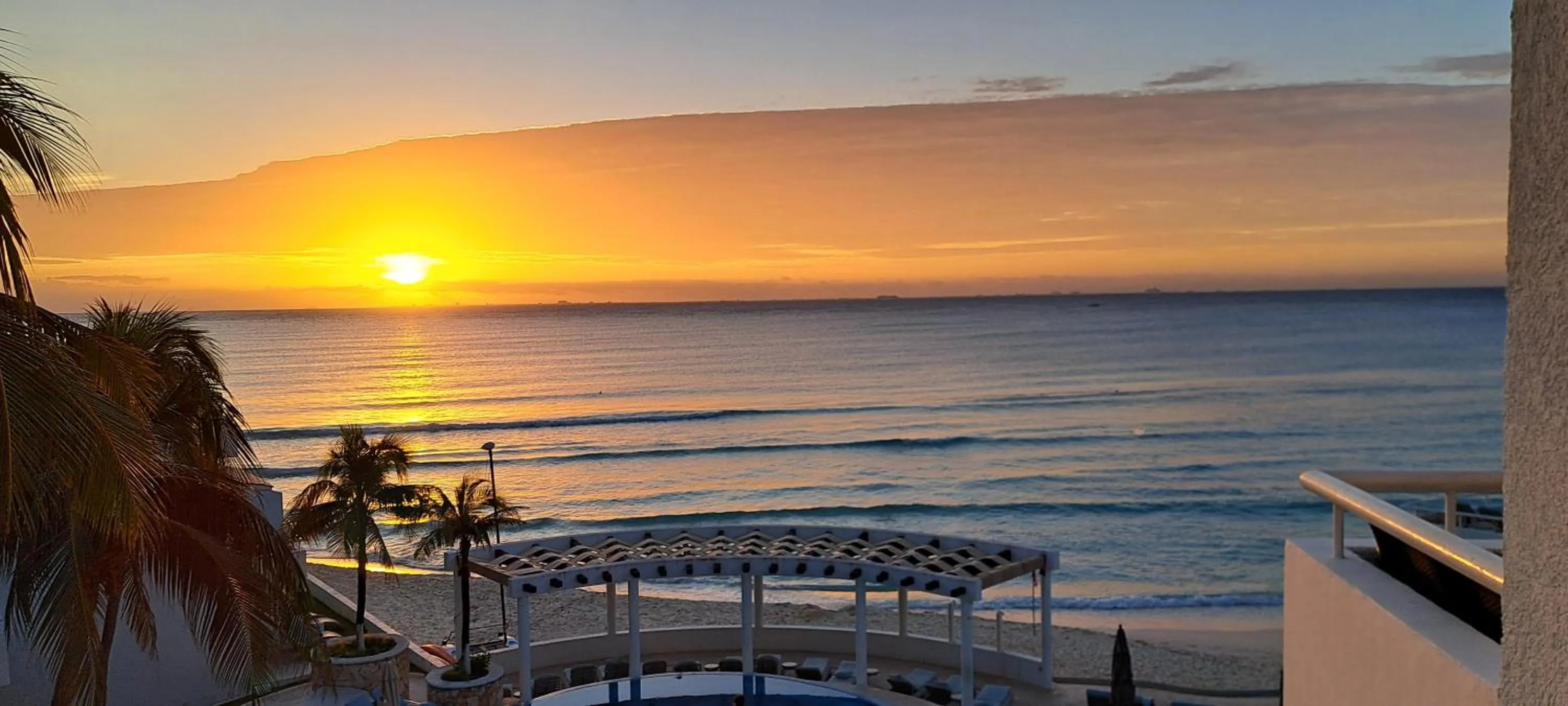 View (from property/room) in SUNSET FISHERMEN BEACH & SPA RESORT-Optional All Inclusive- Room 344A-344B-Playacar, Phase 1