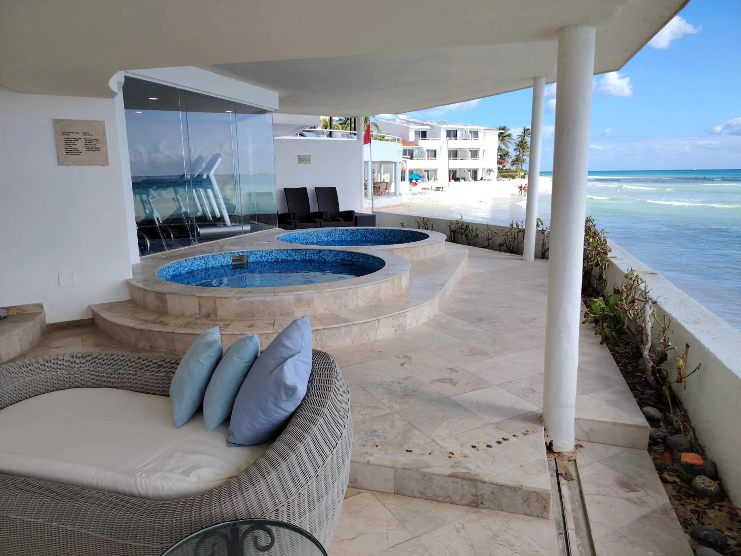 Property building in SUNSET FISHERMEN BEACH & SPA RESORT-Optional All Inclusive- Room 344A-344B-Playacar, Phase 1