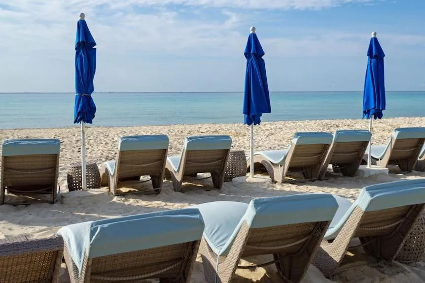 Beach in SUNSET FISHERMEN BEACH & SPA RESORT-Optional All Inclusive- Room 344A-344B-Playacar, Phase 1